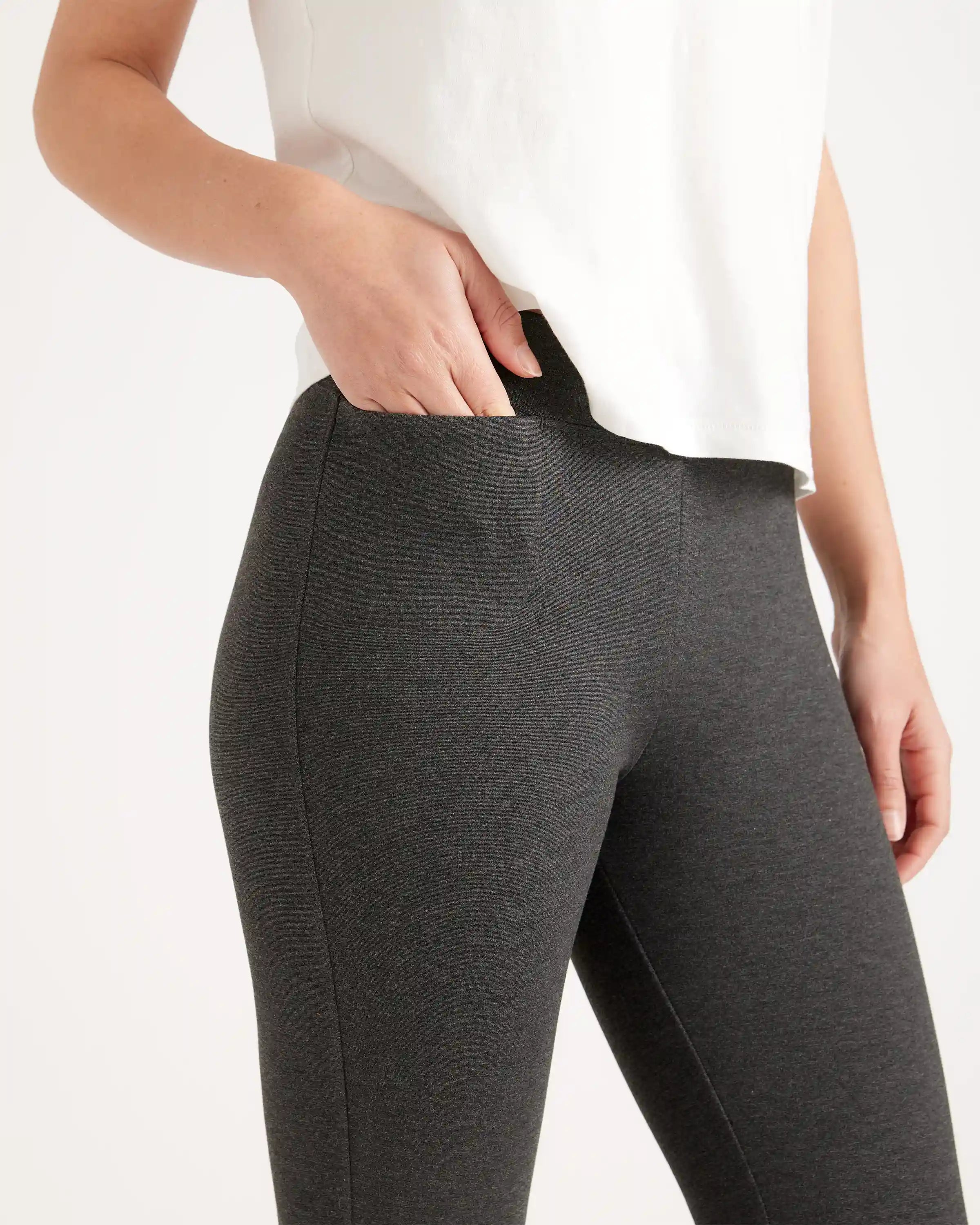 Ultra-Stretch Ponte Skinny Pants