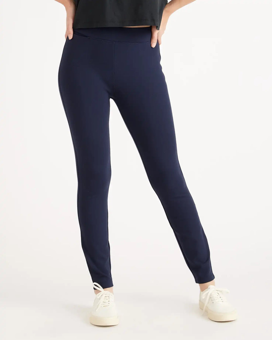 Ultra-Stretch Ponte Skinny Pants