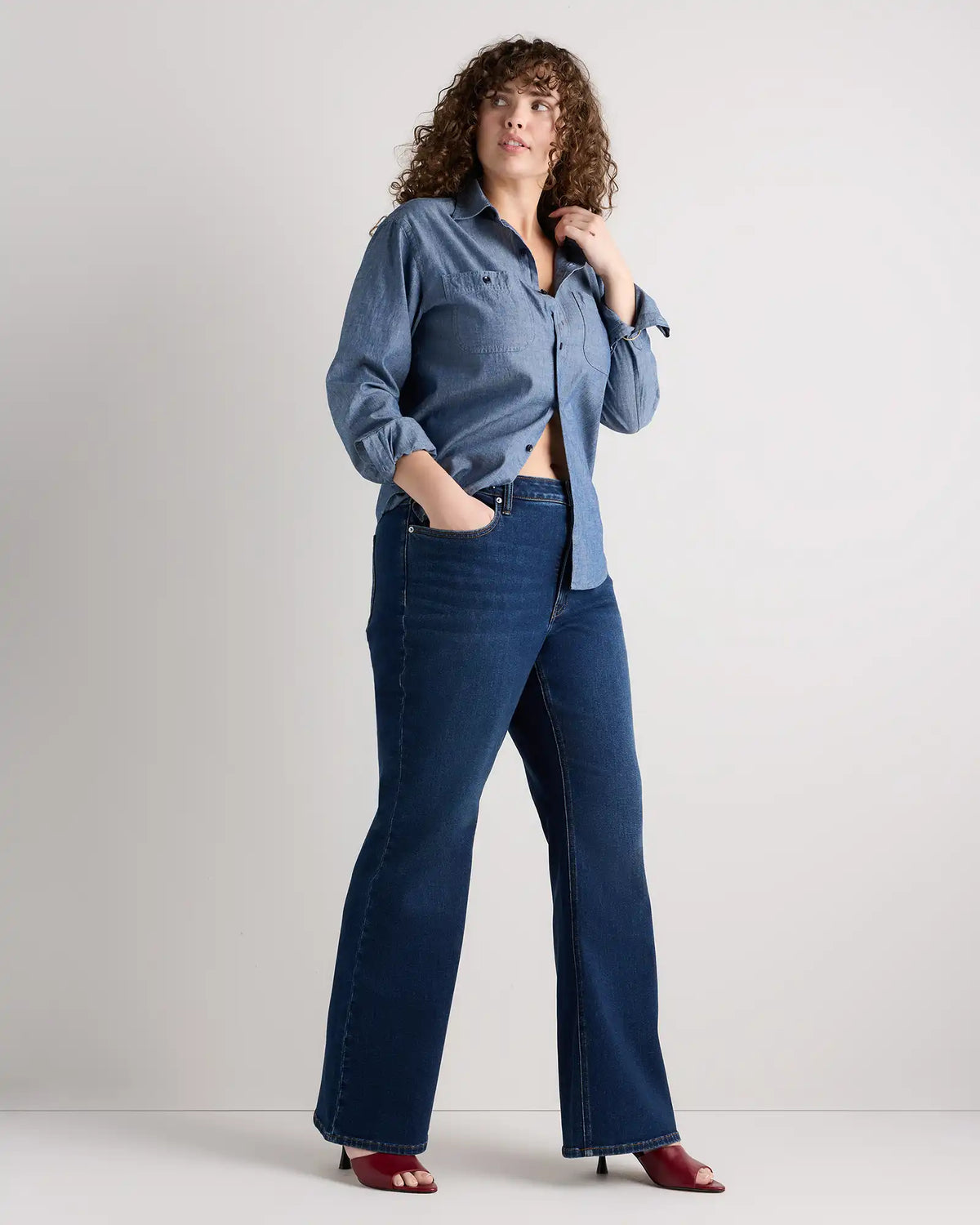 Luna Stretch Flare Jeans