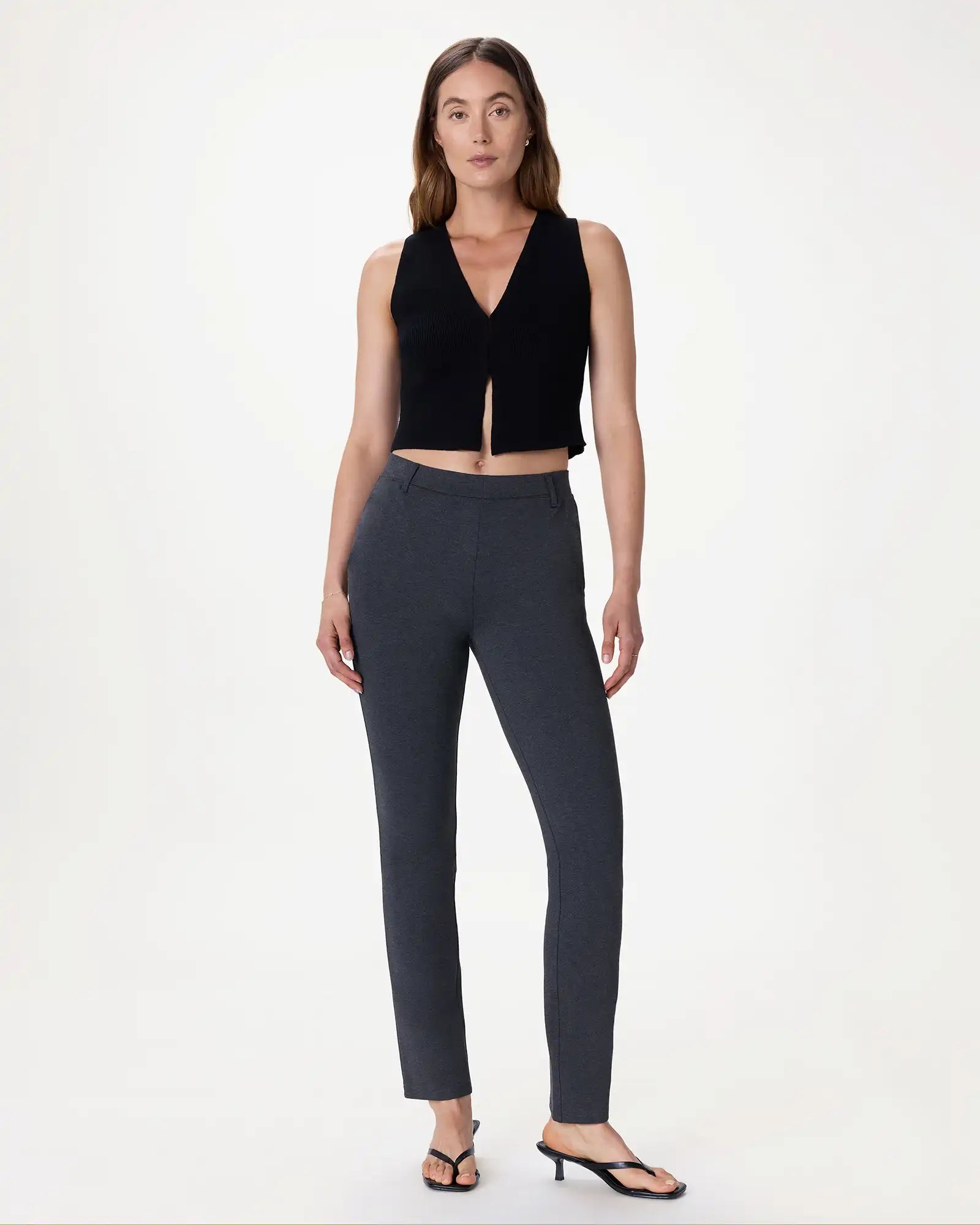 Ultra-Stretch Ponte Straight Leg Pants