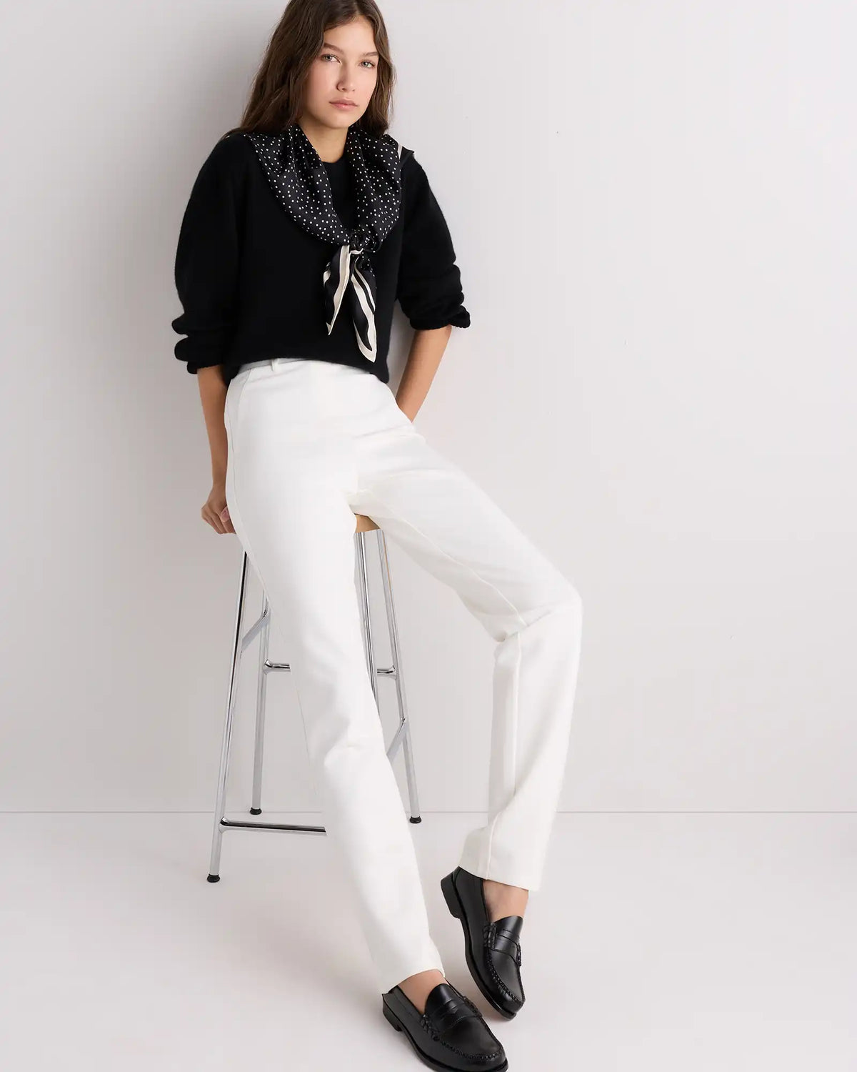 Ultra-Stretch Ponte Straight Leg Pants