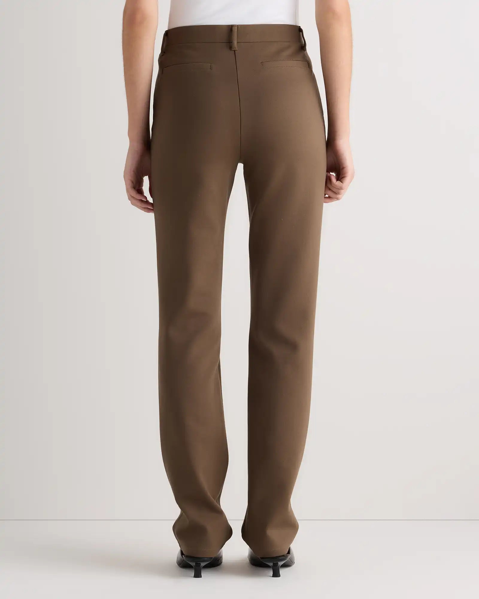 Ultra-Stretch Ponte Straight Leg Pants