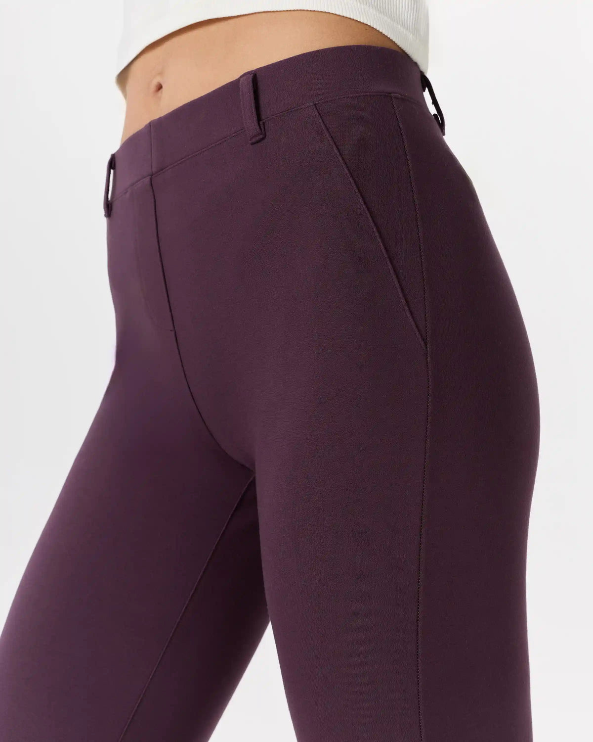 Ultra-Stretch Ponte Straight Leg Pants