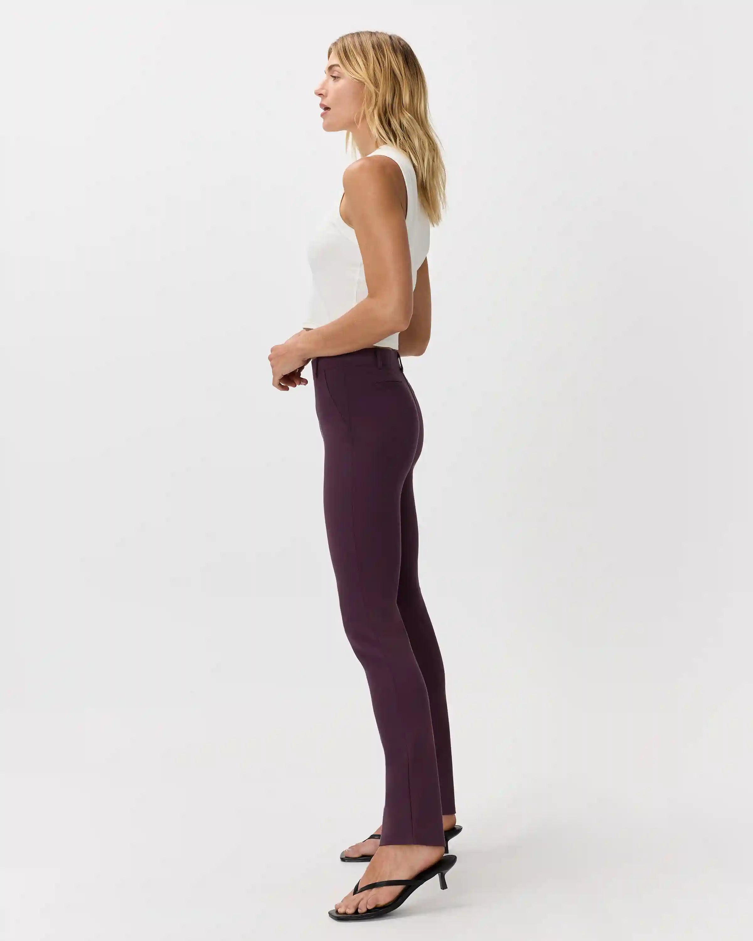 Ultra-Stretch Ponte Straight Leg Pants