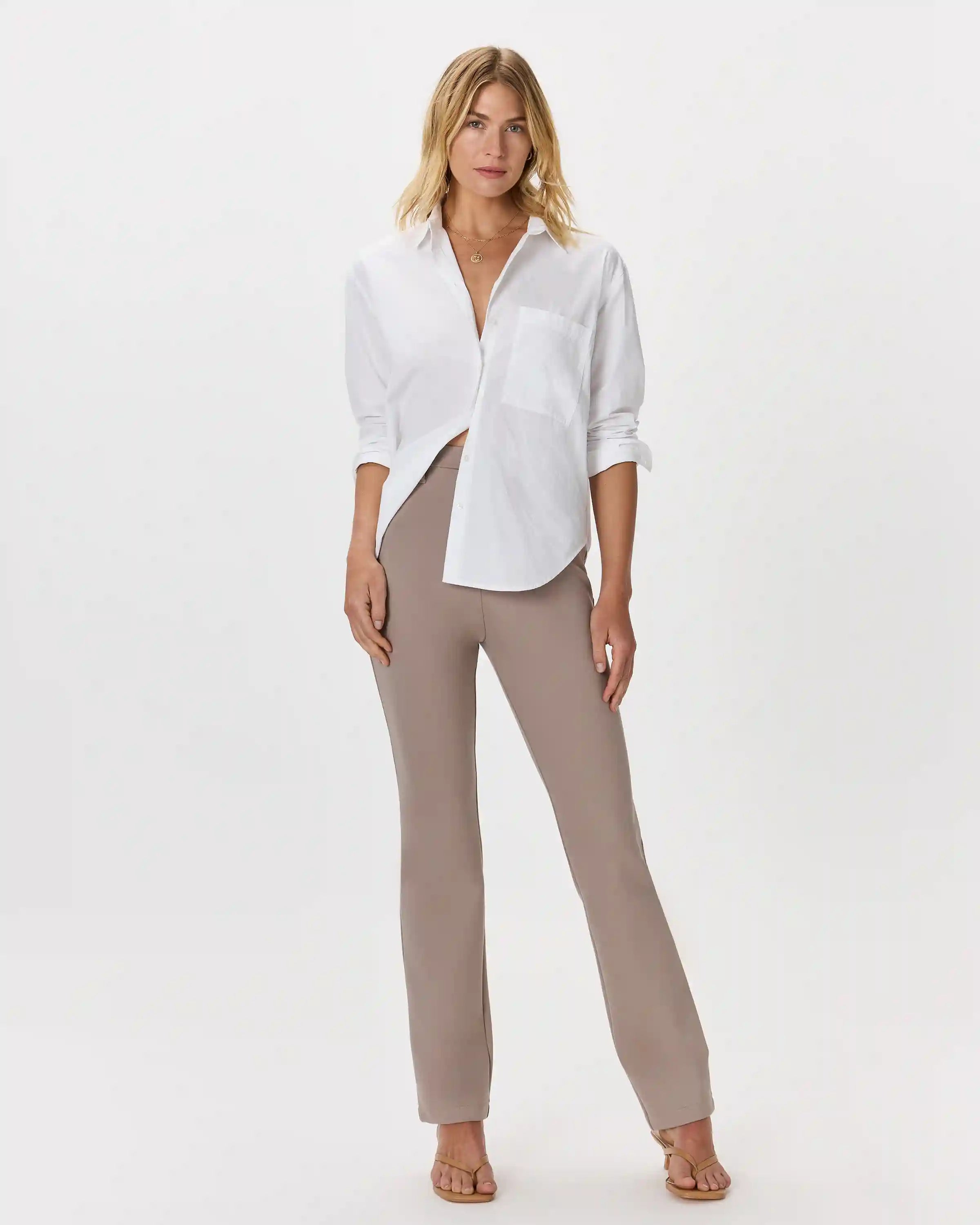 Ultra-Stretch Ponte Straight Leg Pants