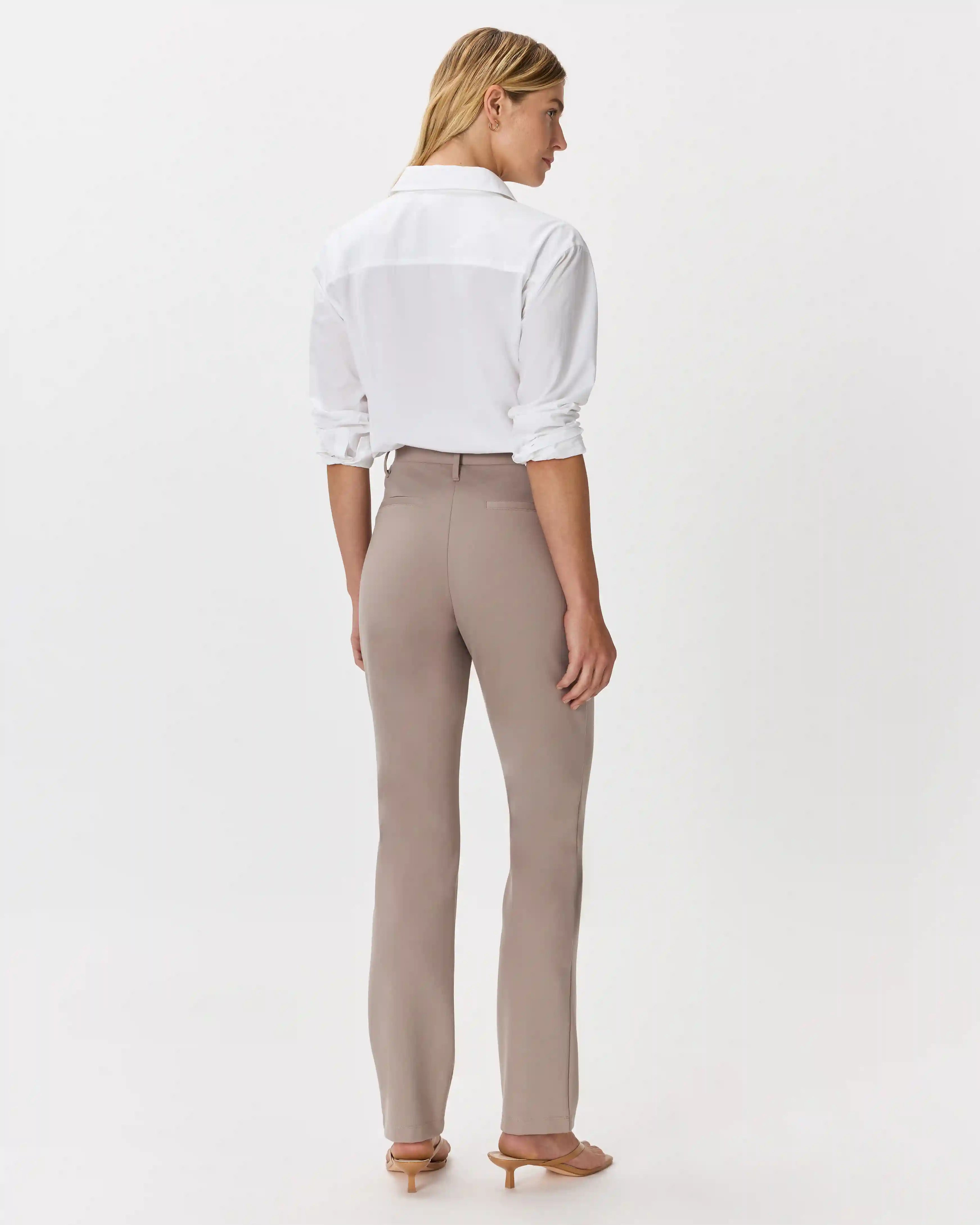 Ultra-Stretch Ponte Straight Leg Pants