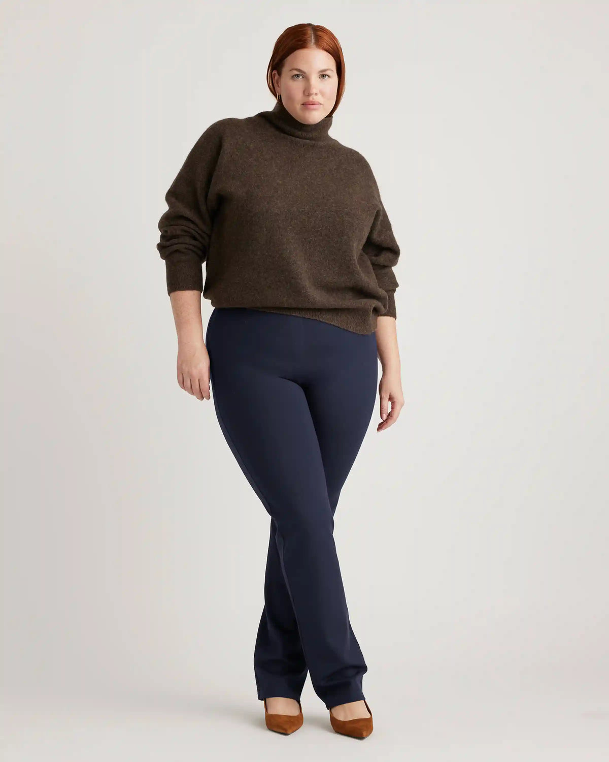 Ultra-Stretch Ponte Straight Leg Pants