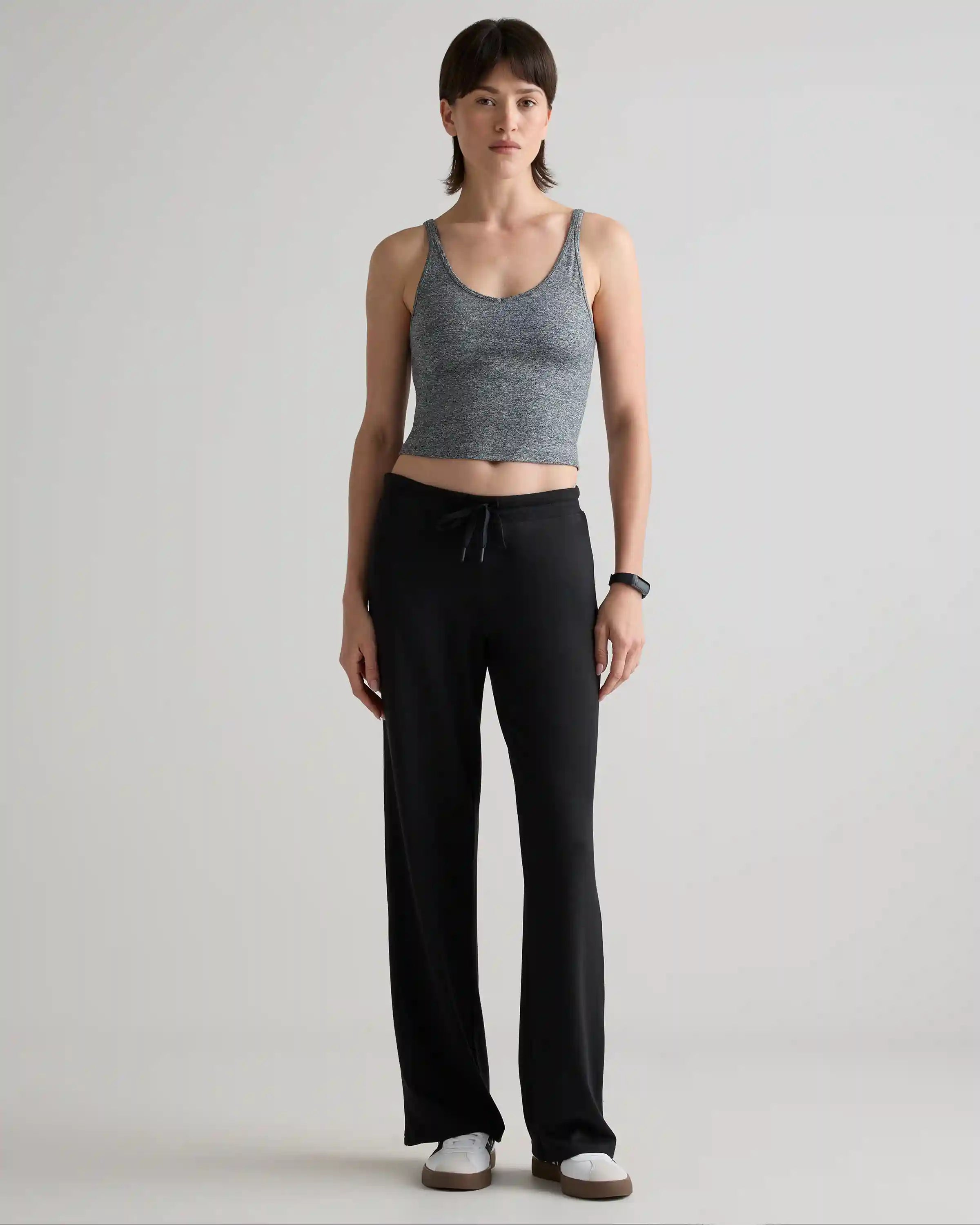 Flowknit Wide Leg Pants