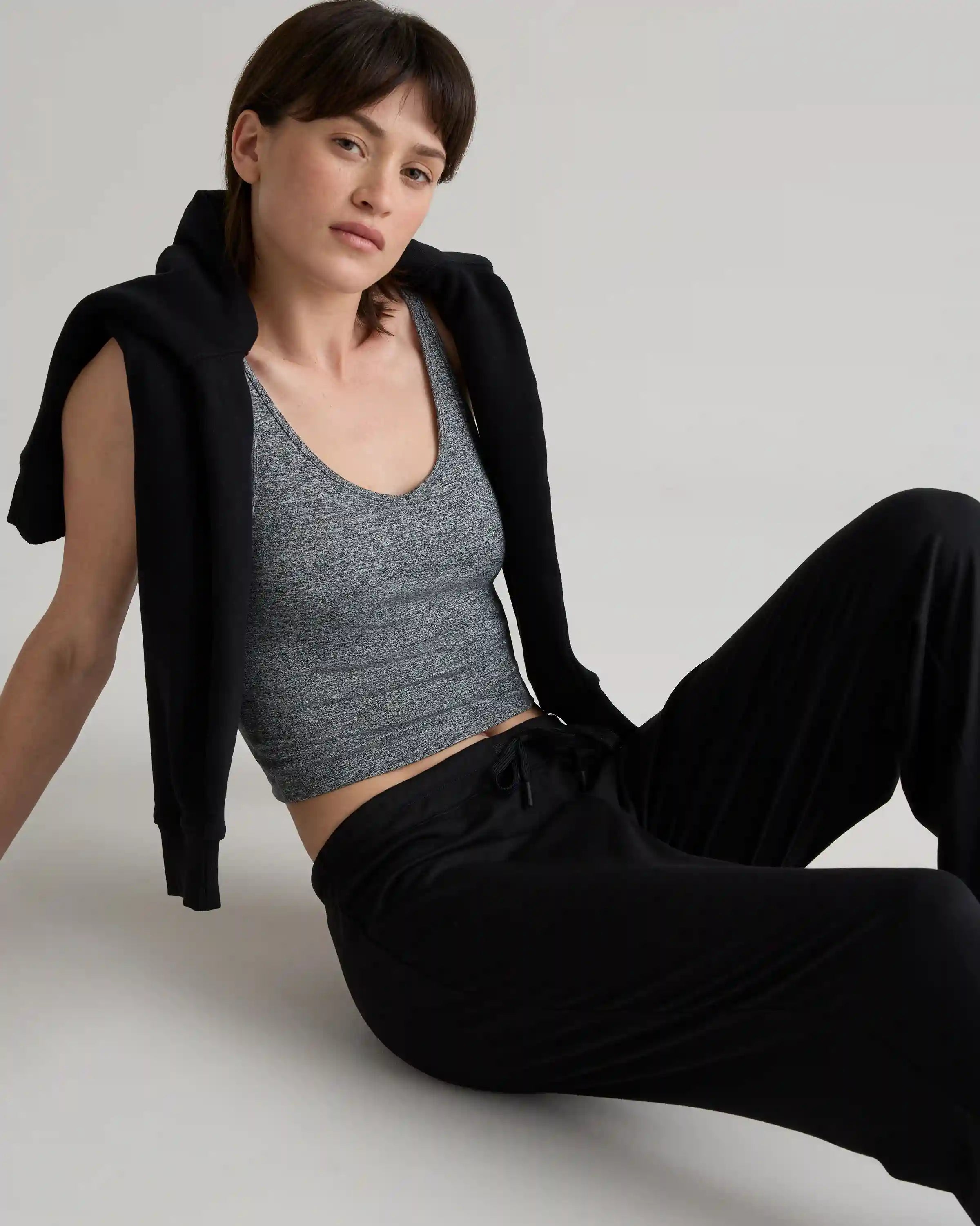 Flowknit Wide Leg Pants