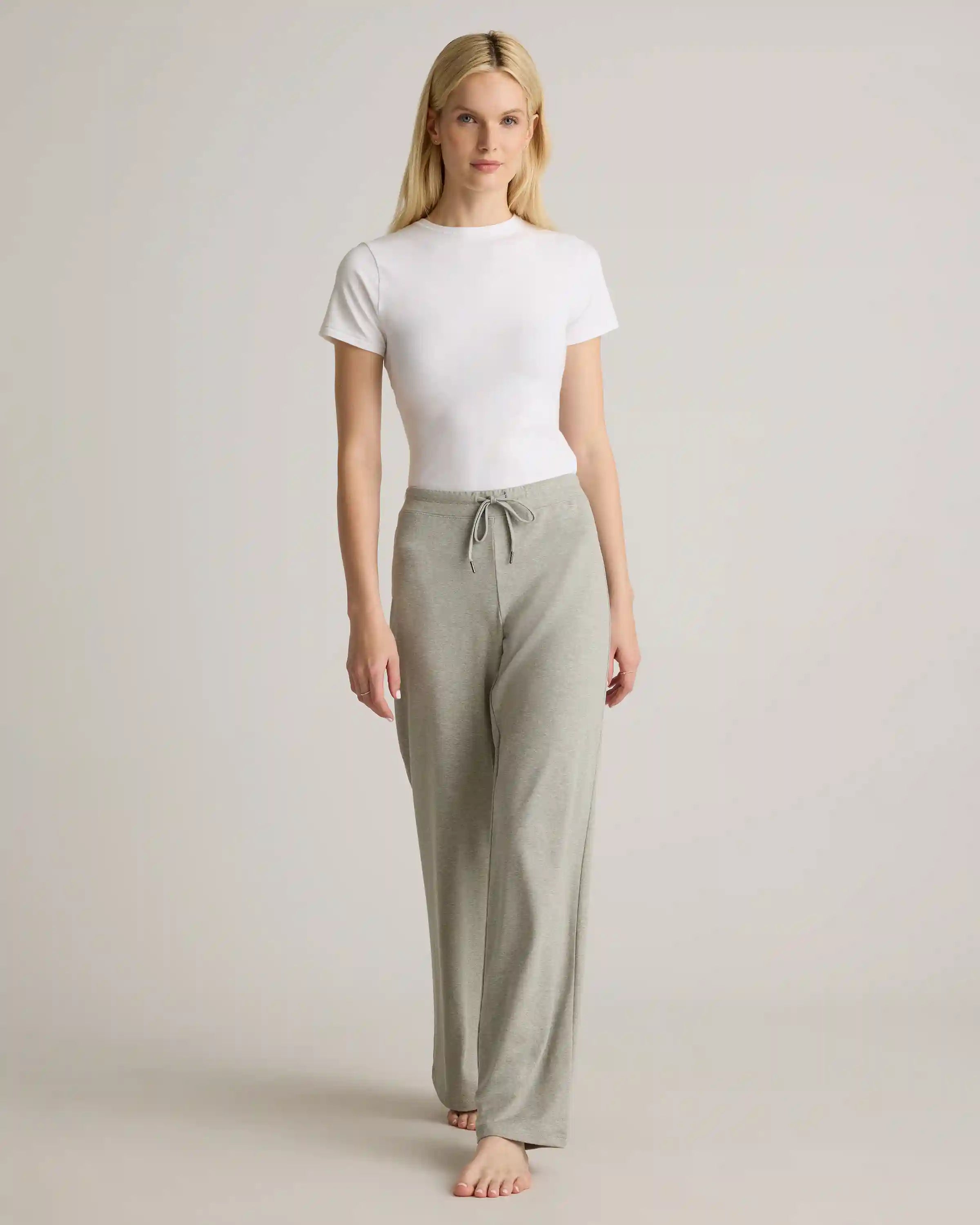 Flowknit Wide Leg Pants