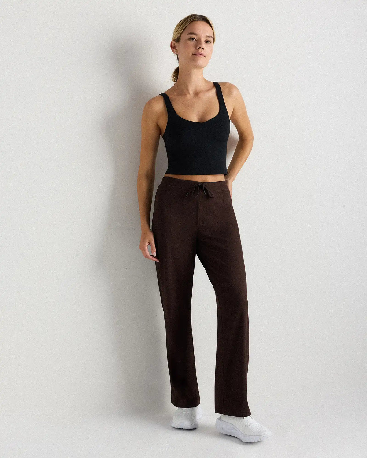 Flowknit Wide Leg Pants