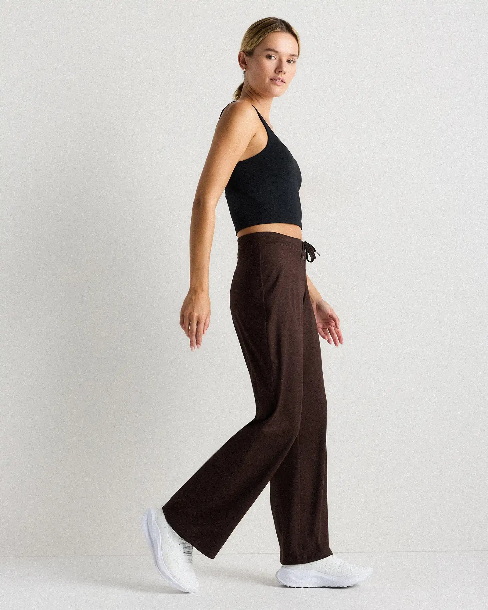Flowknit Wide Leg Pants