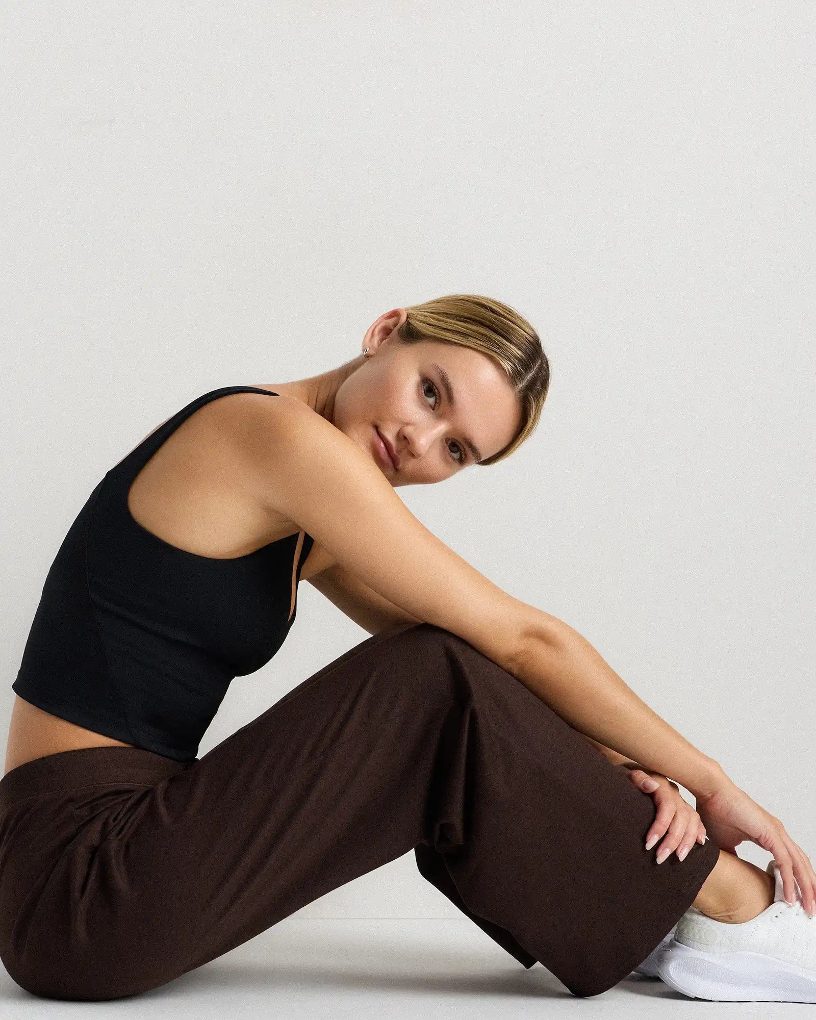 Flowknit Wide Leg Pants