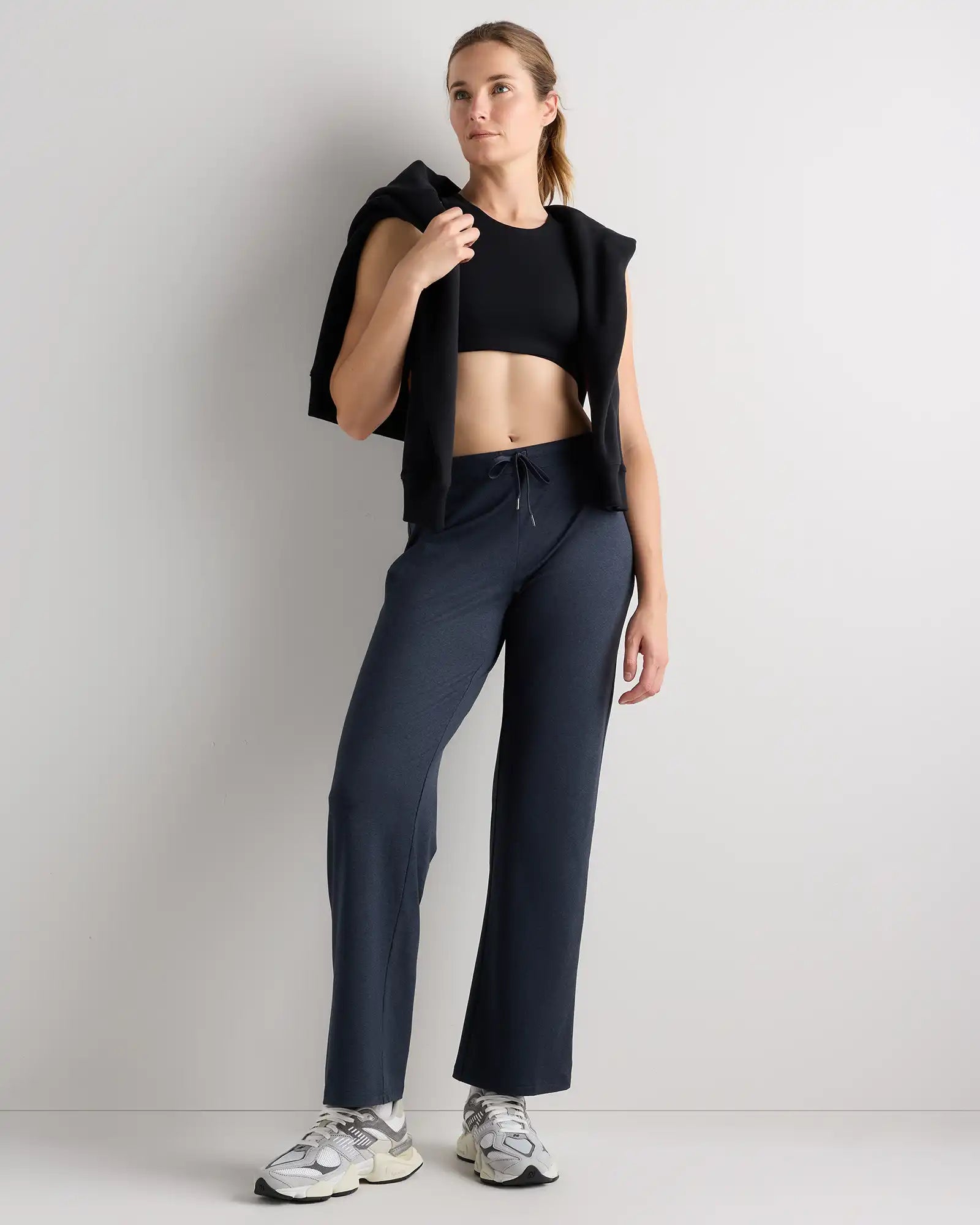 Flowknit Wide Leg Pants