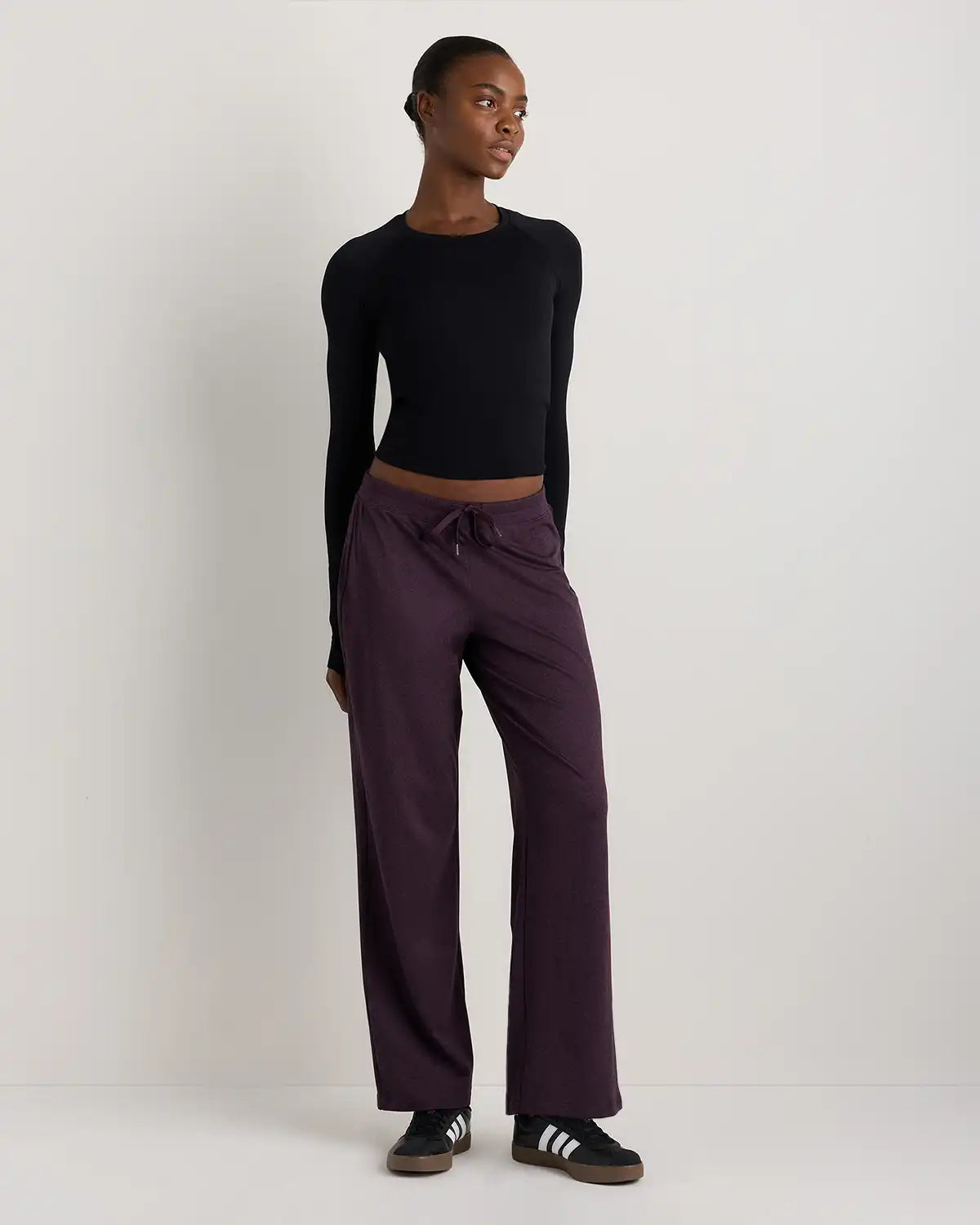 Flowknit Wide Leg Pants