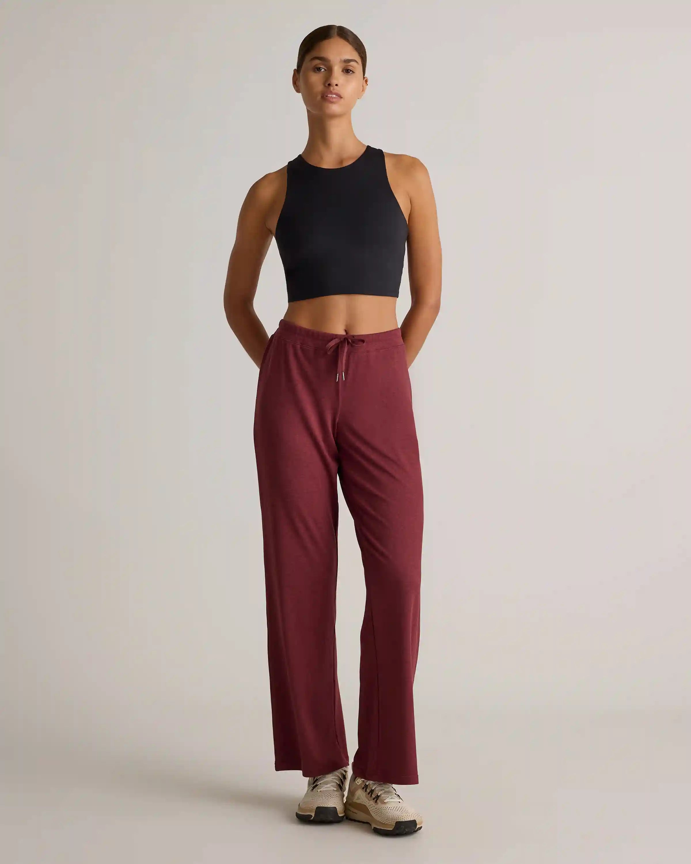 Flowknit Wide Leg Pants