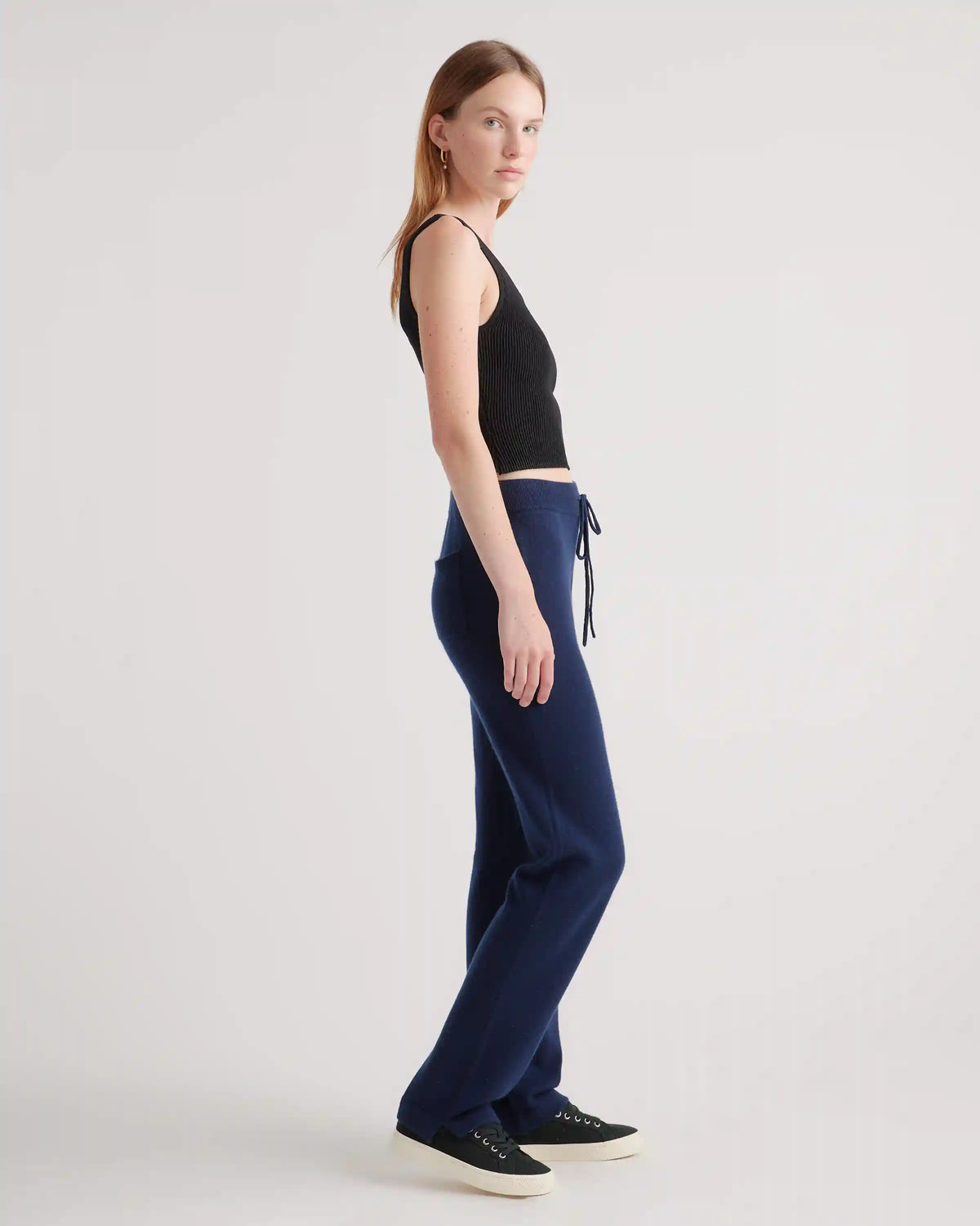 Mongolian Cashmere Straight Leg Pants