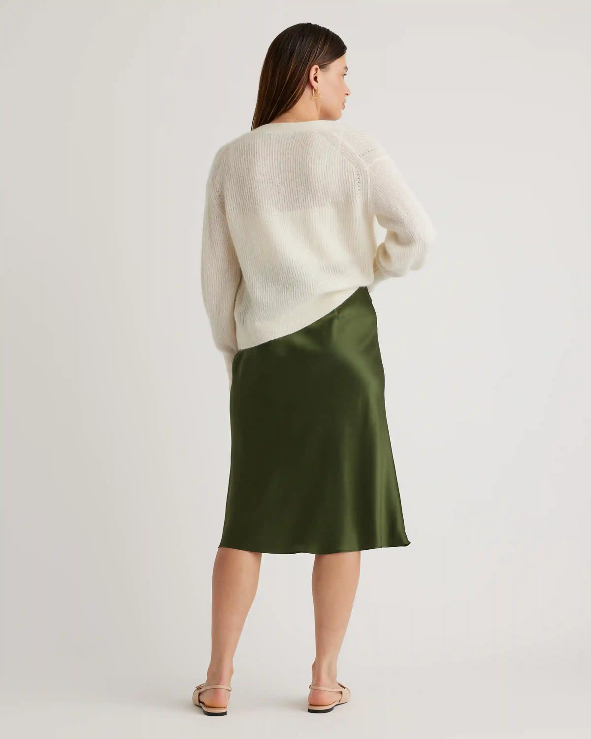 100% Washable Silk Skirt