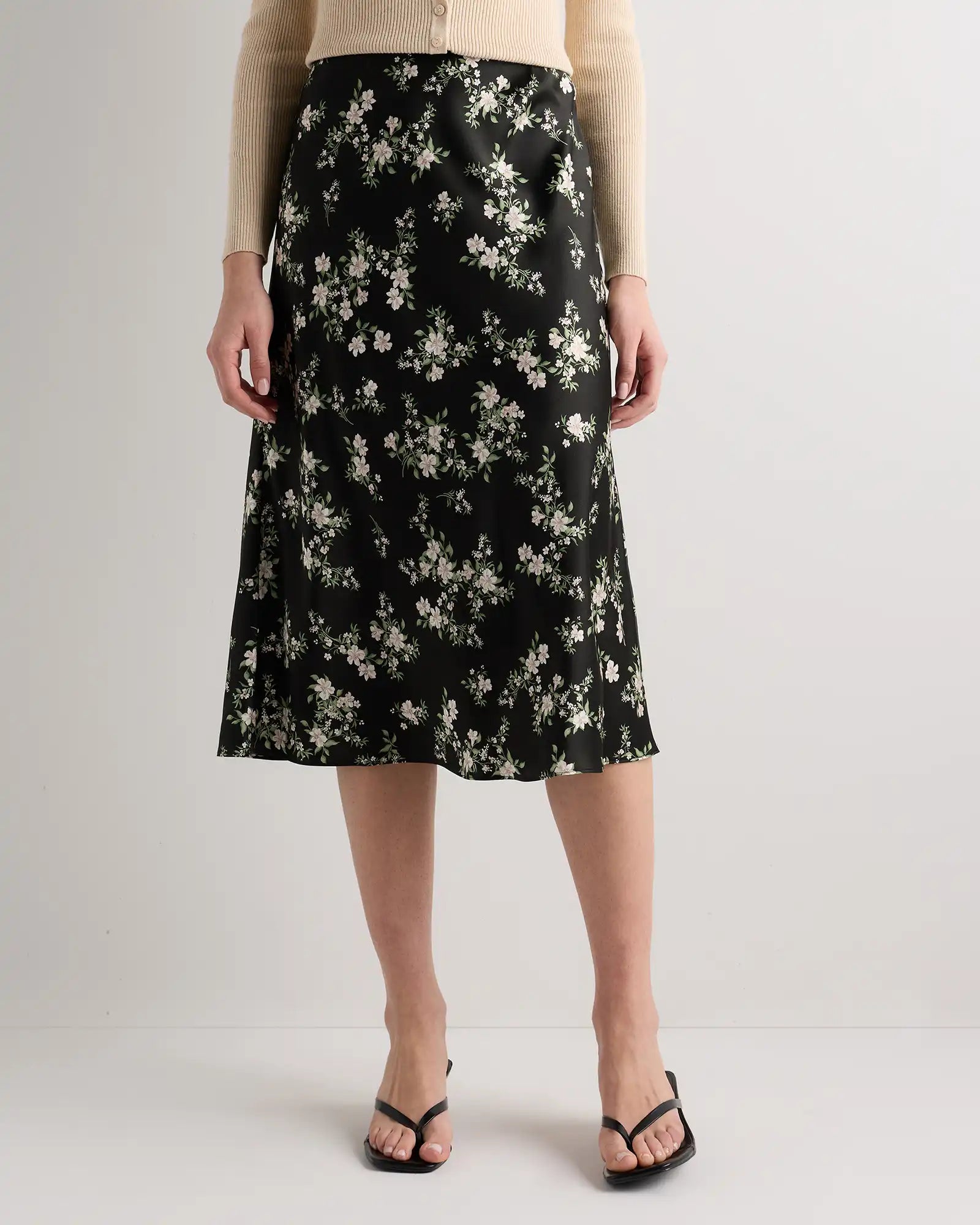 100% Washable Silk Skirt