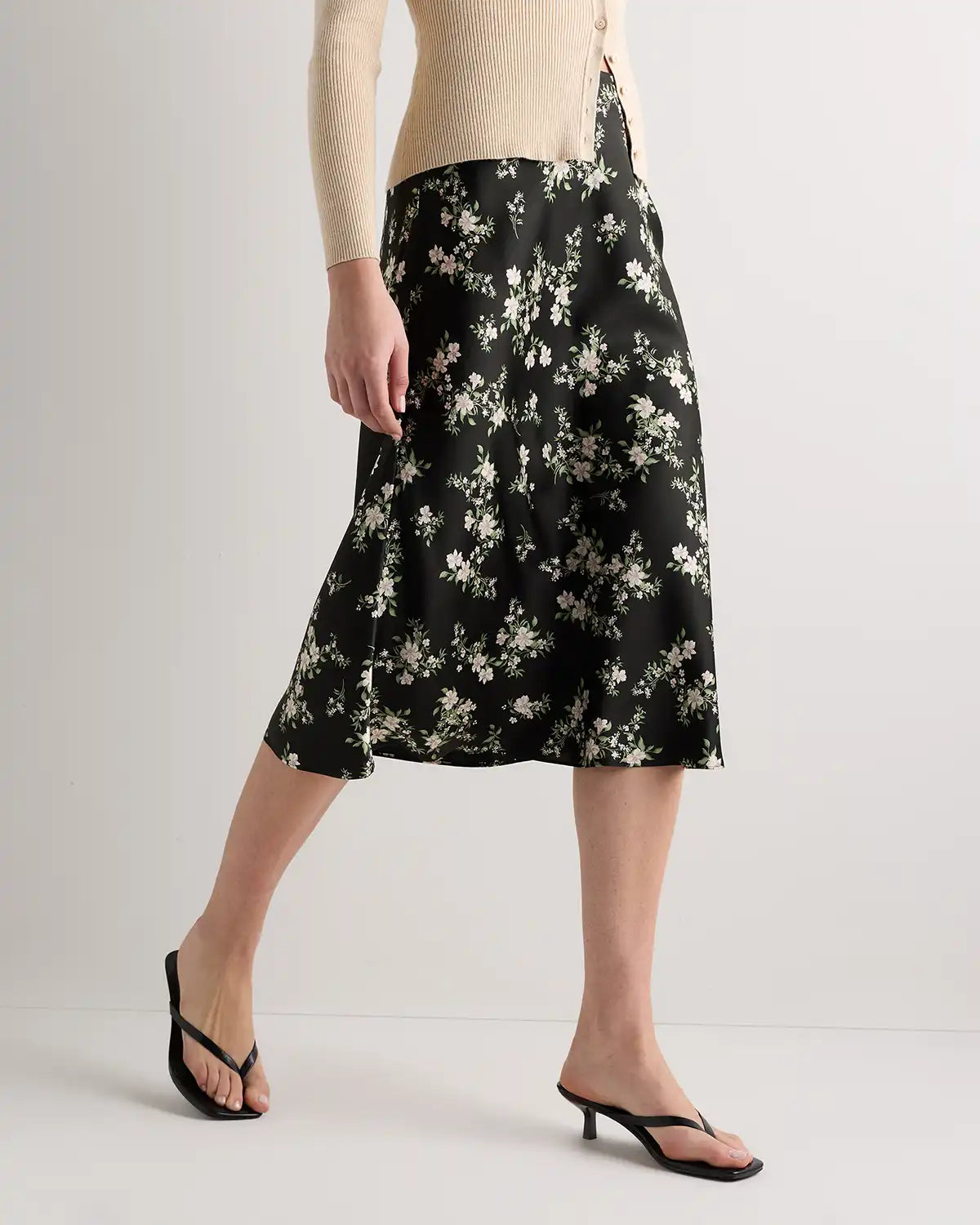100% Washable Silk Skirt