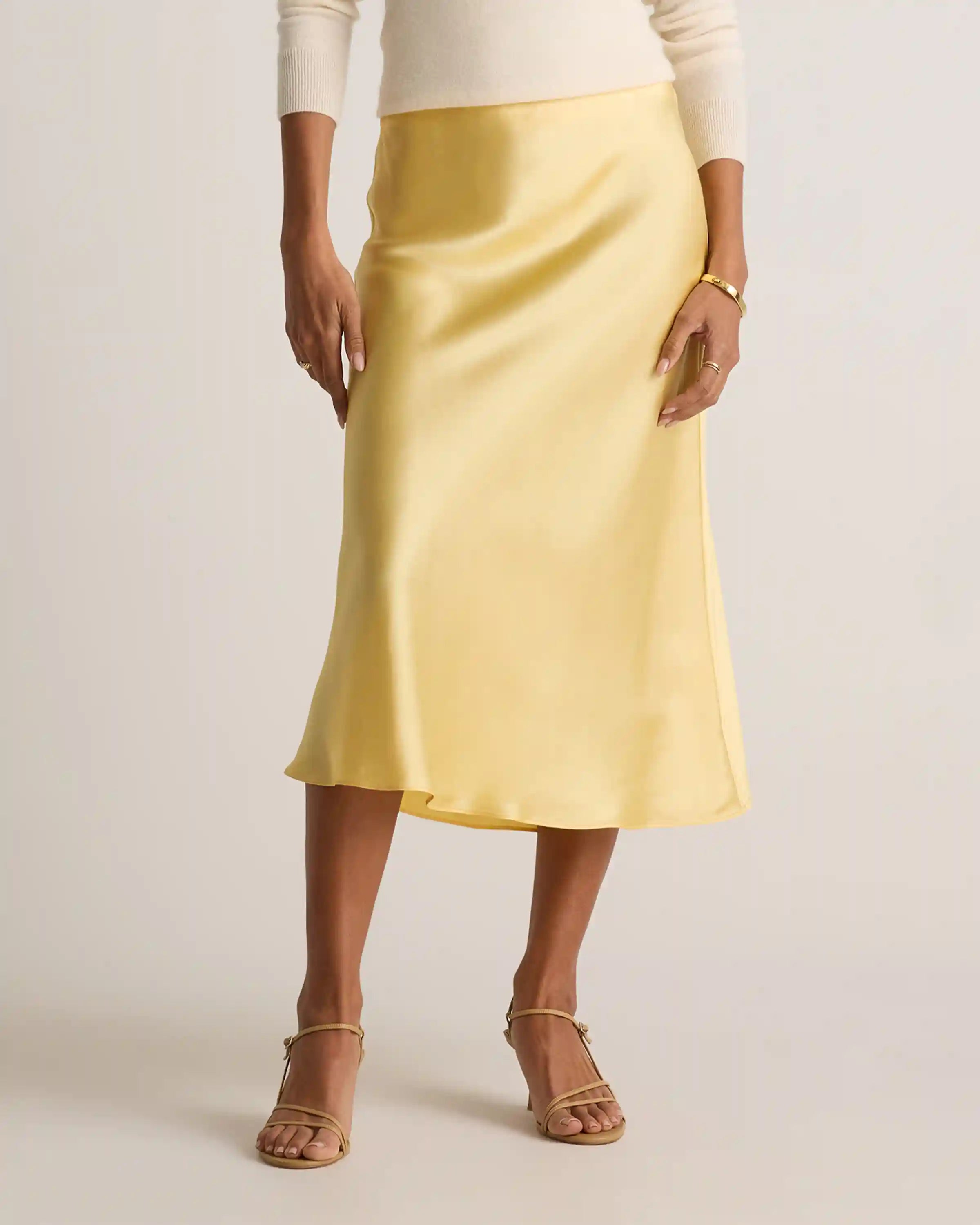 100% Washable Silk Skirt