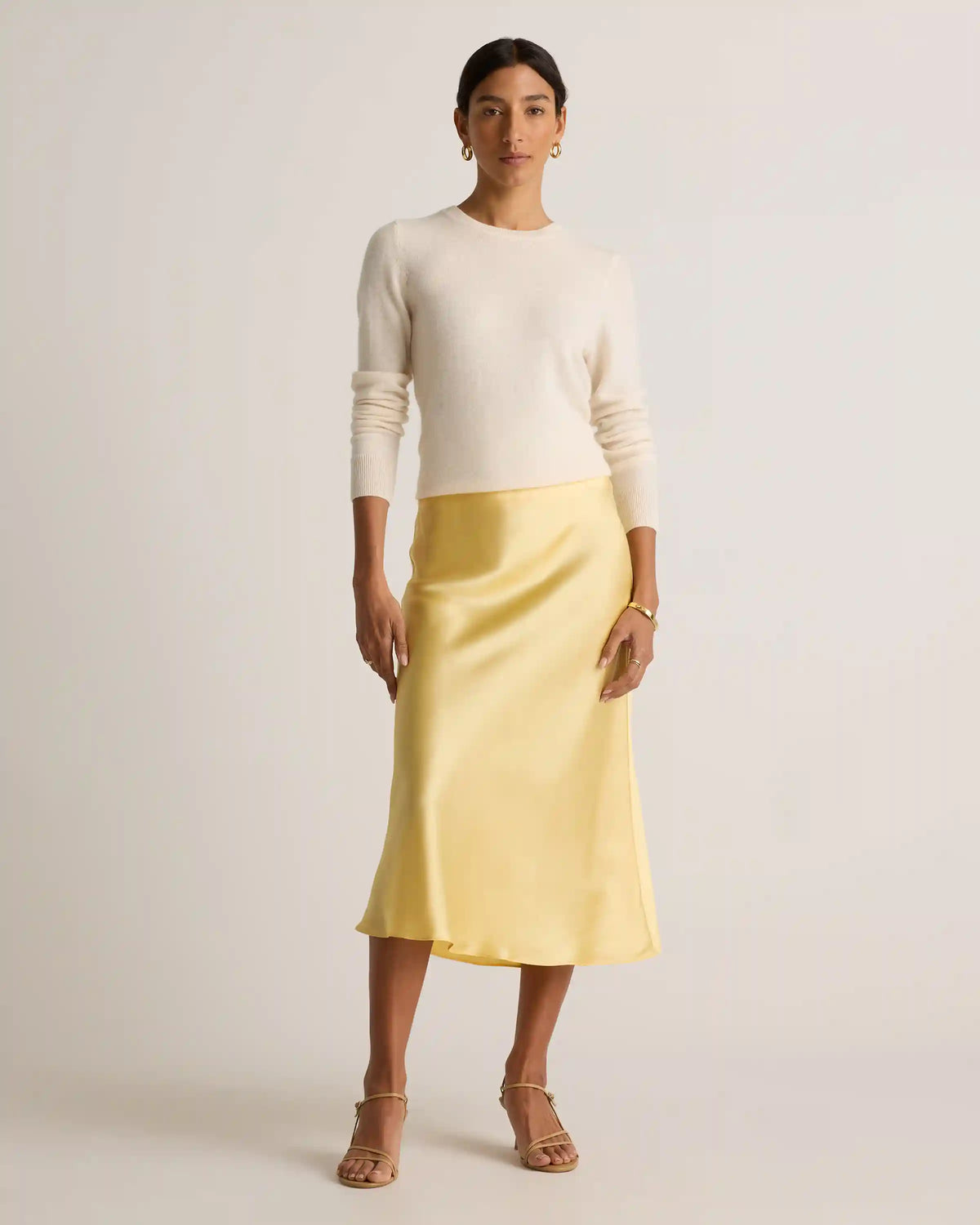 100% Washable Silk Skirt