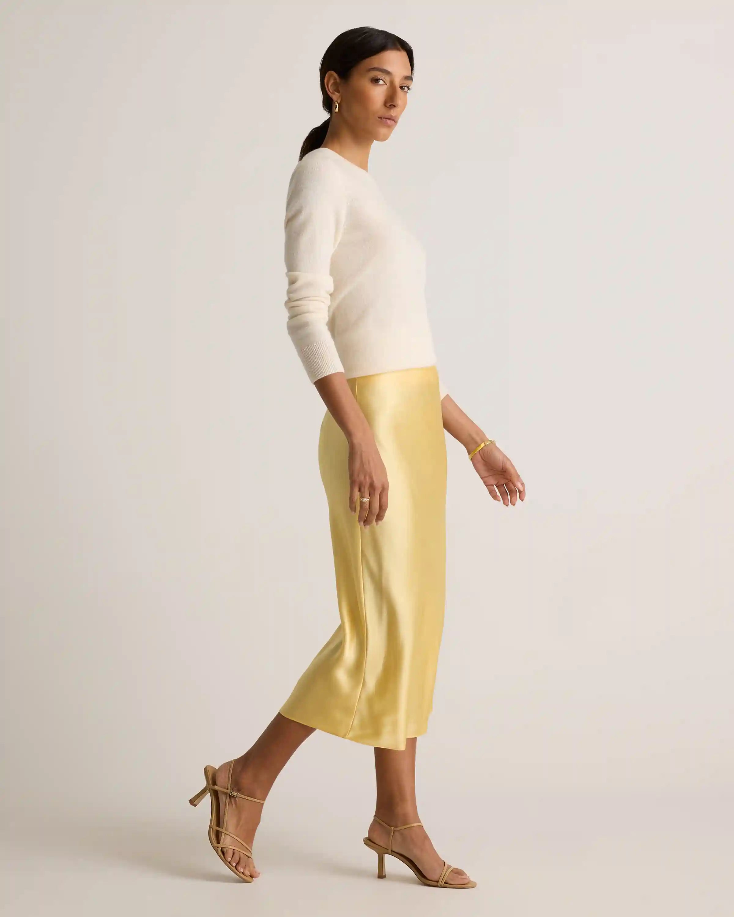 100% Washable Silk Skirt