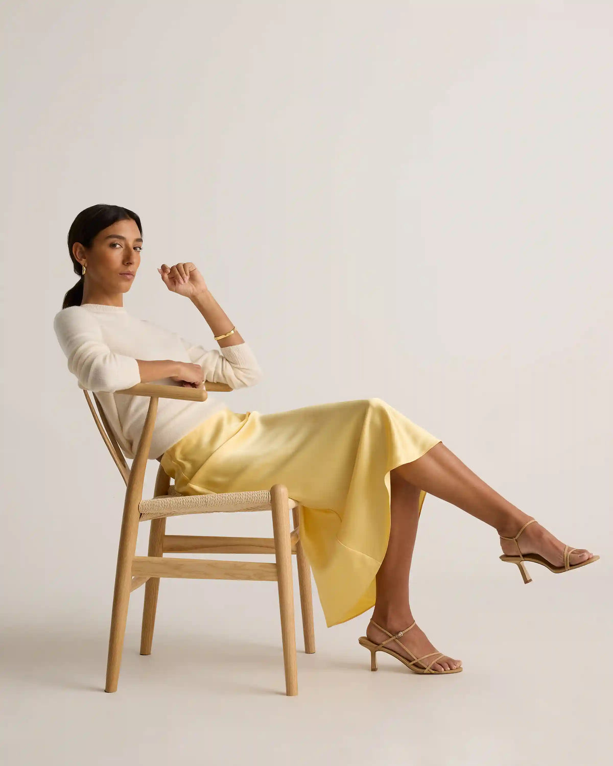 100% Washable Silk Skirt