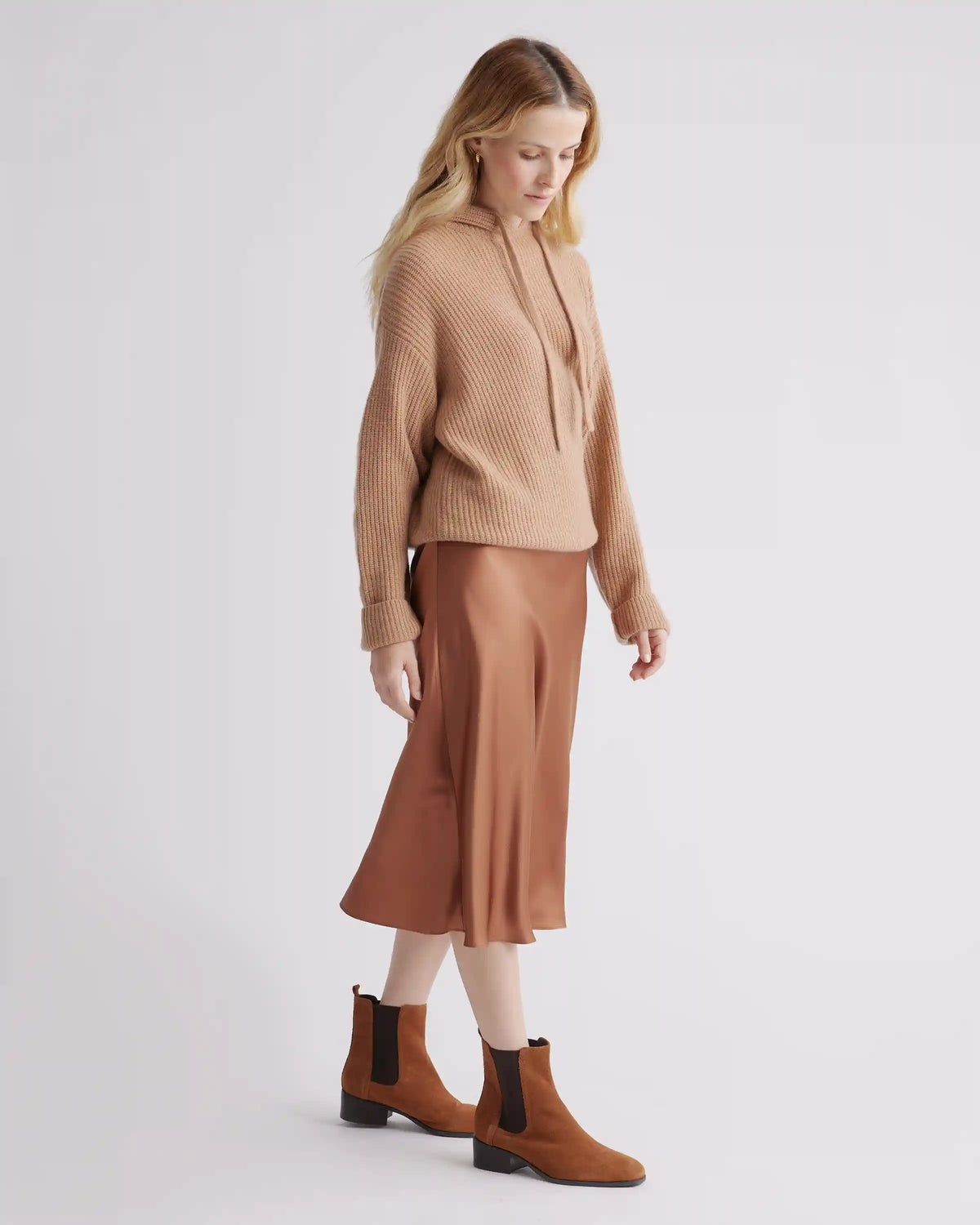 100% Washable Silk Skirt