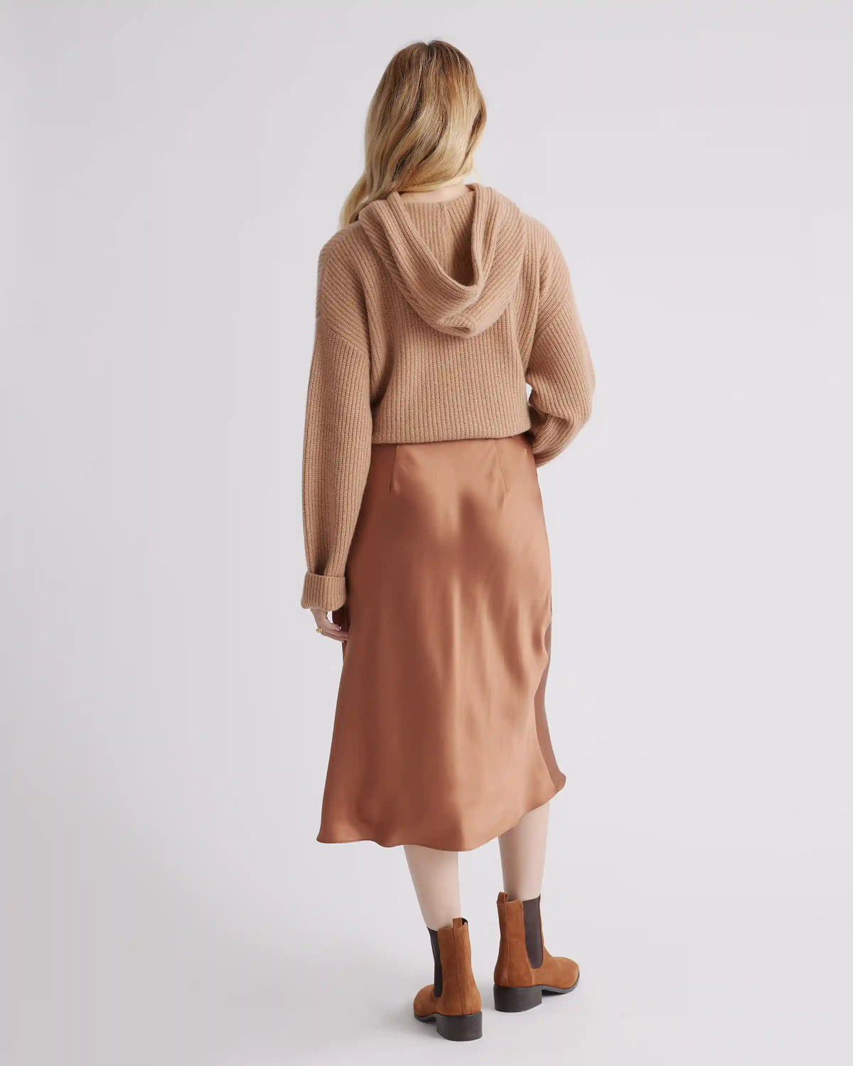 100% Washable Silk Skirt