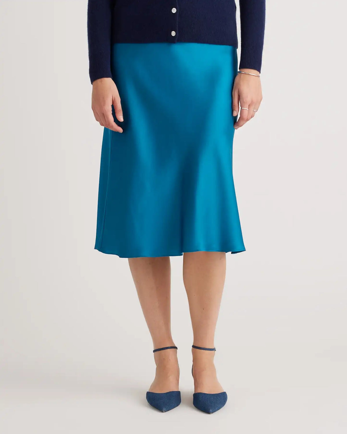 100% Washable Silk Skirt