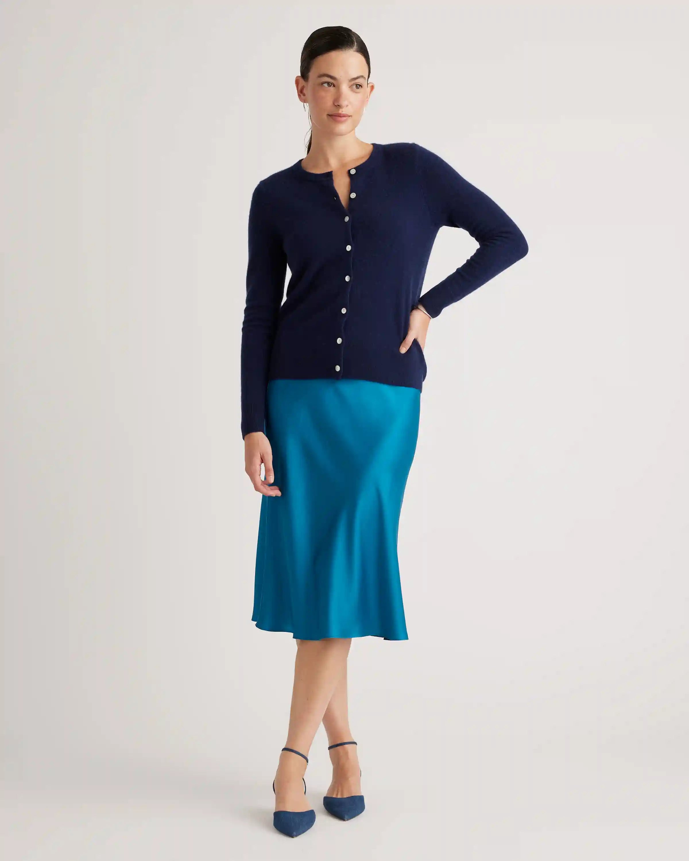 100% Washable Silk Skirt