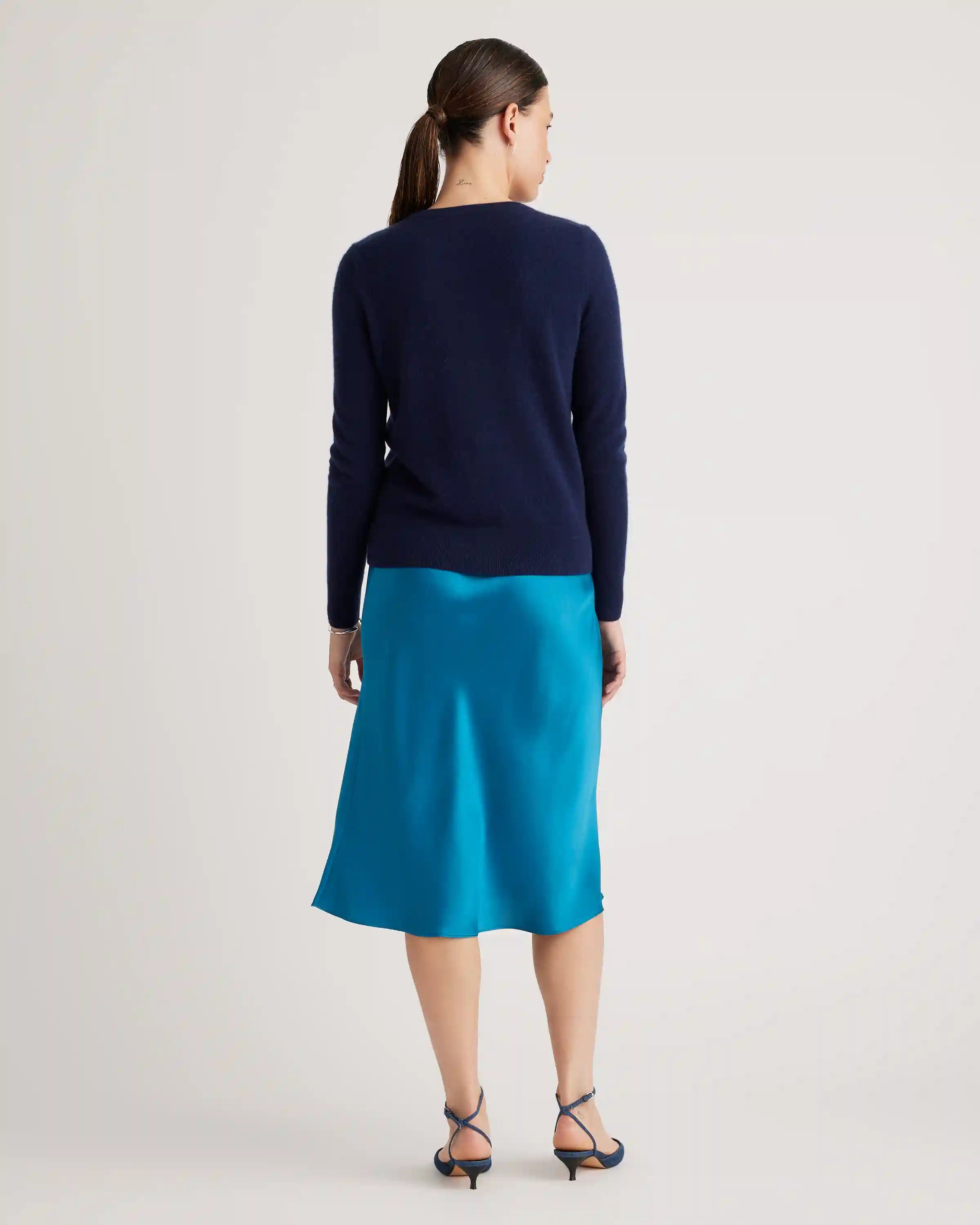 100% Washable Silk Skirt