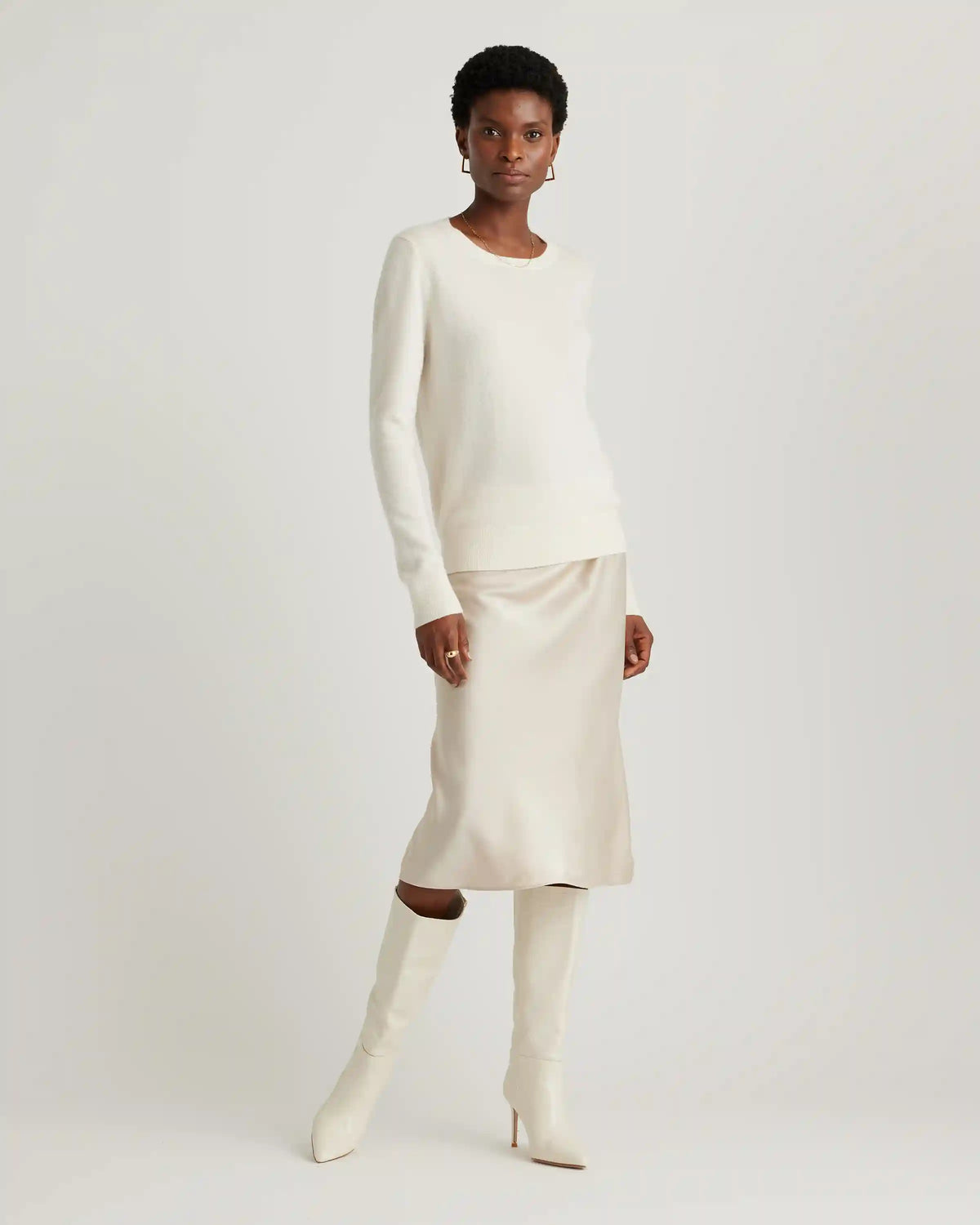 100% Washable Silk Skirt