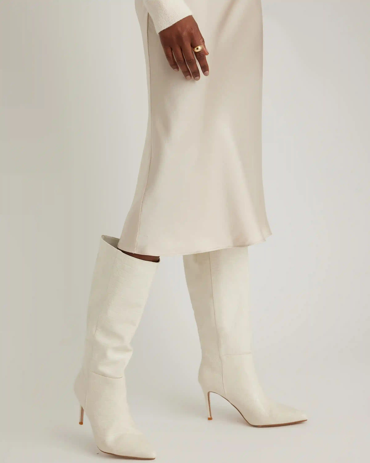 100% Washable Silk Skirt