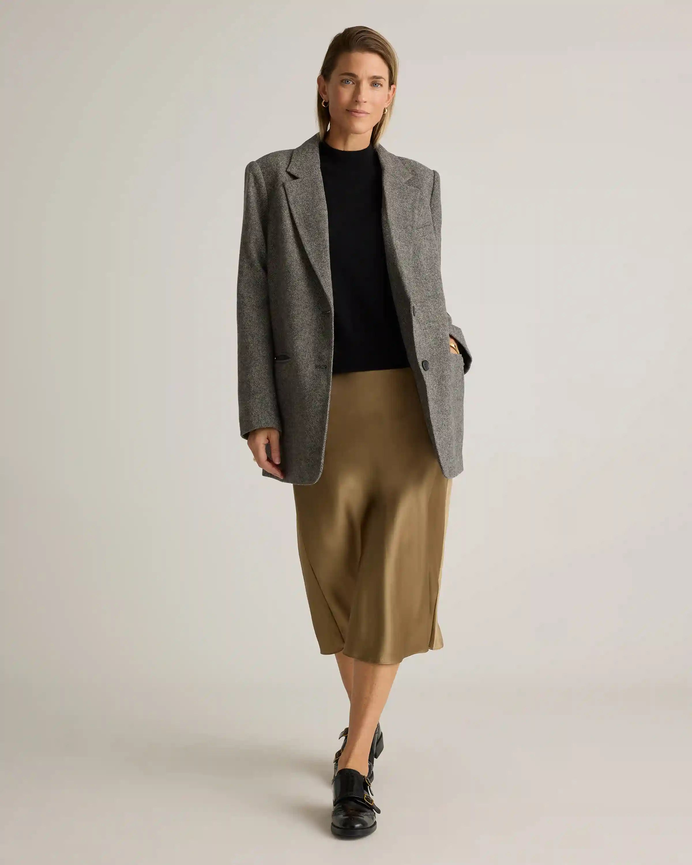 100% Washable Silk Skirt
