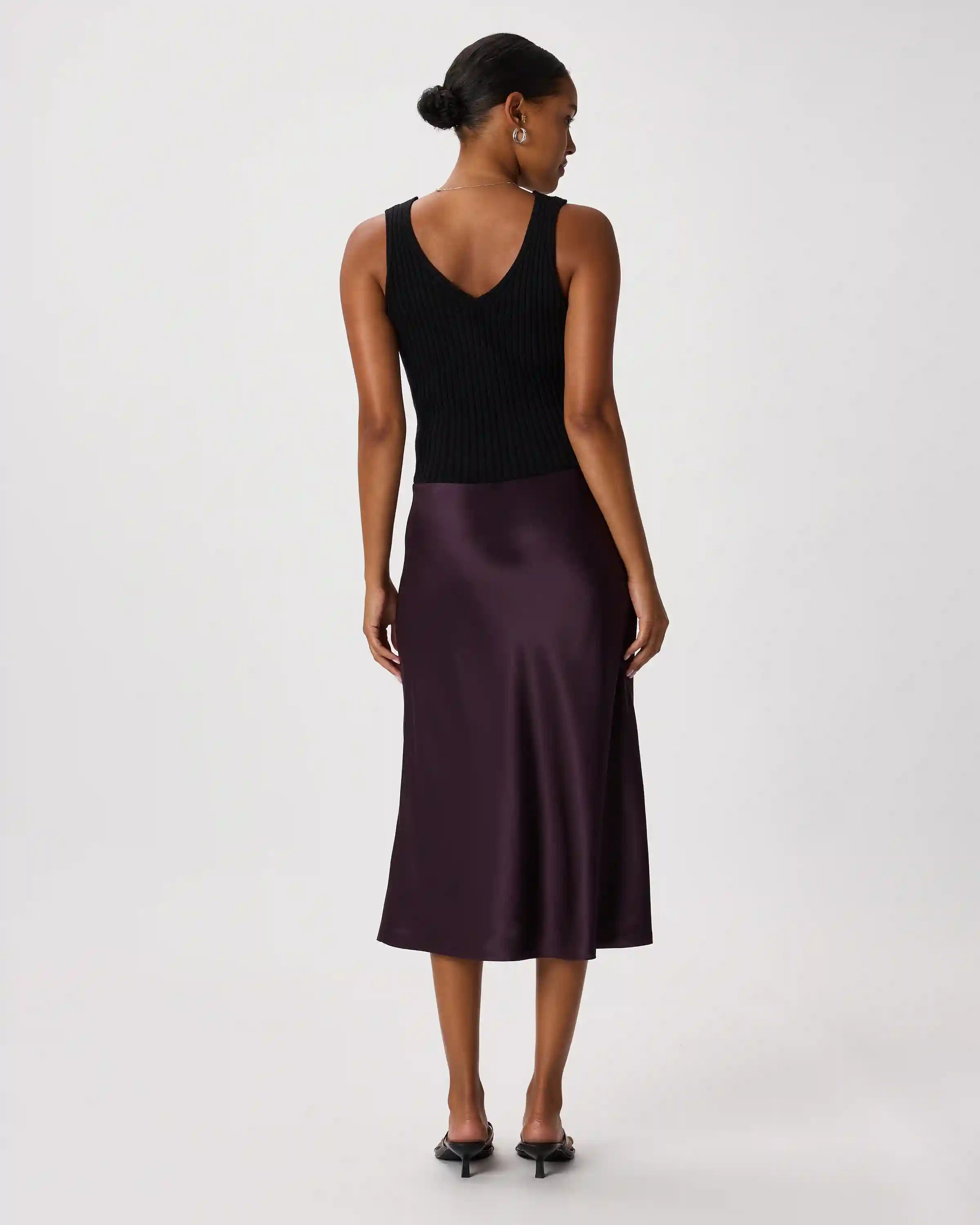 100% Washable Silk Skirt