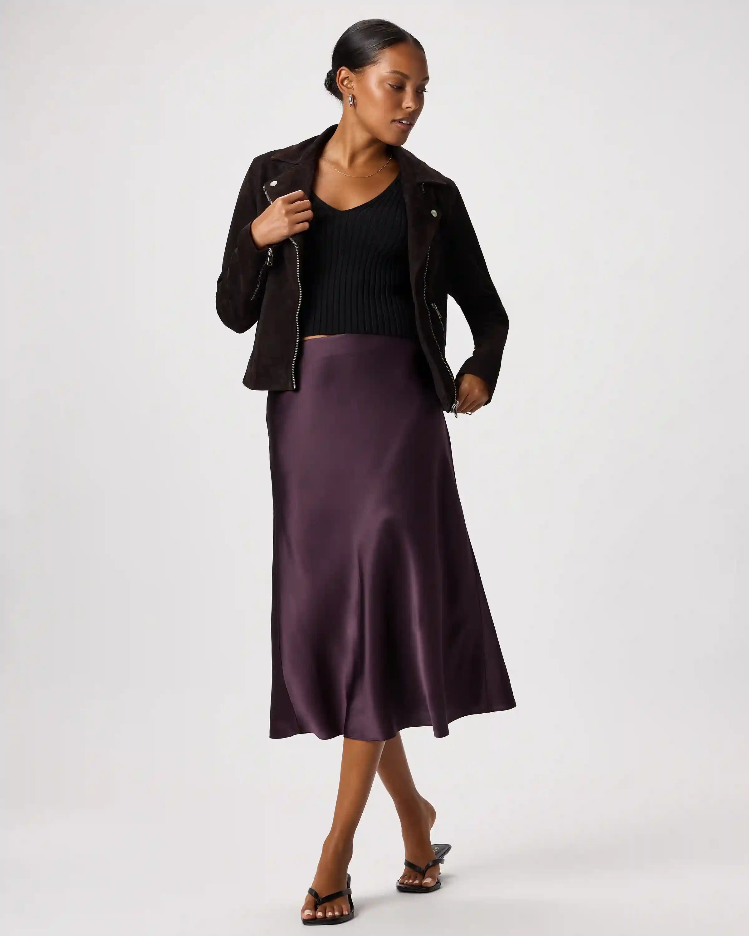100% Washable Silk Skirt
