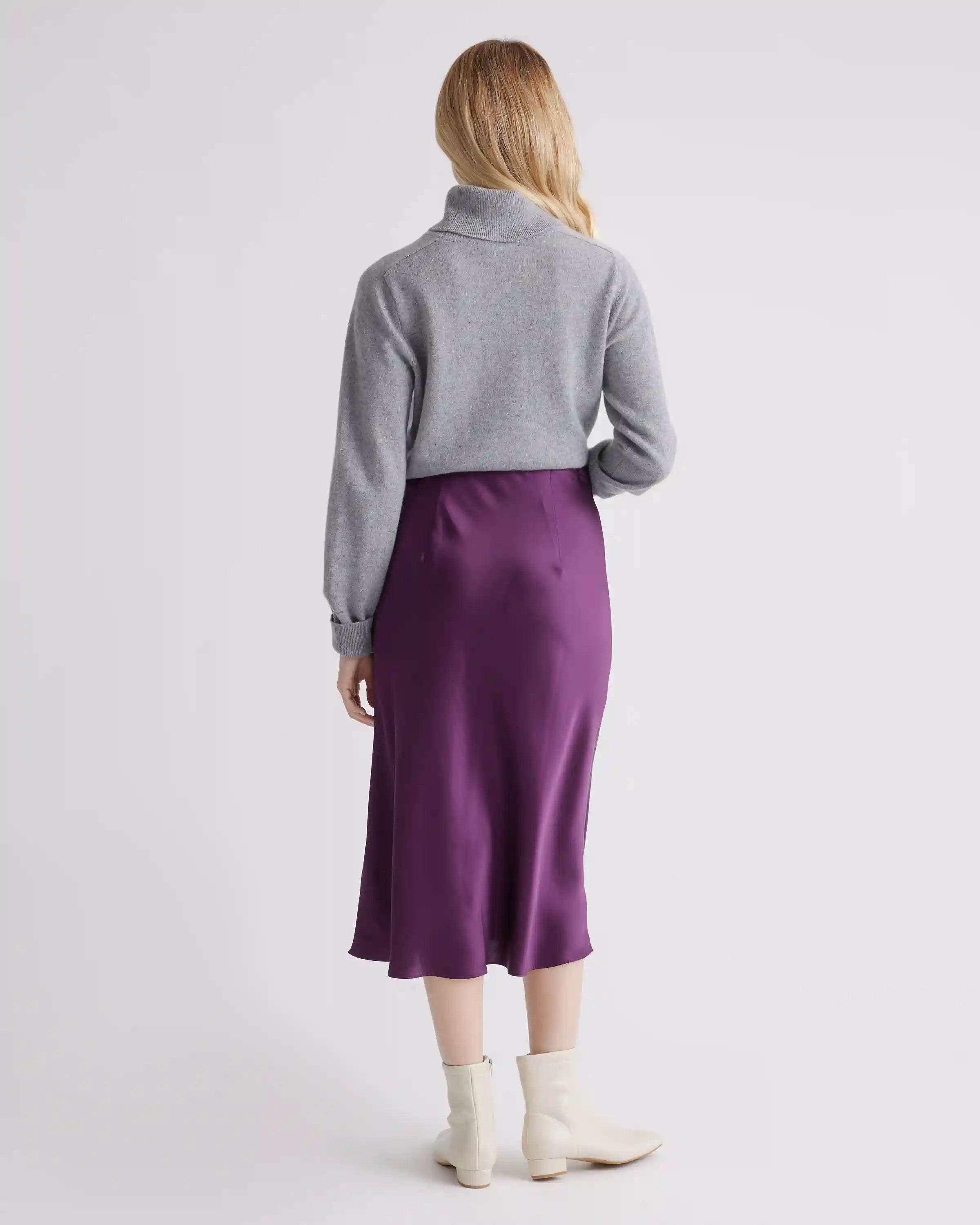 100% Washable Silk Skirt