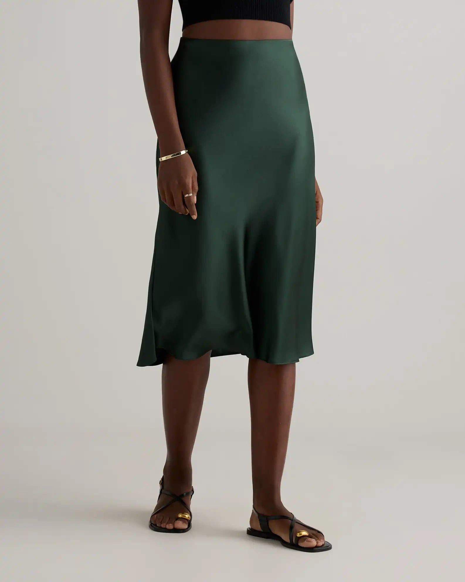 100% Washable Silk Skirt