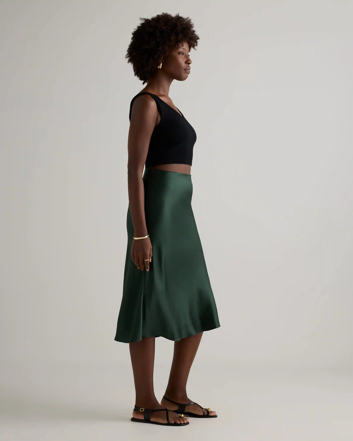 100% Washable Silk Skirt