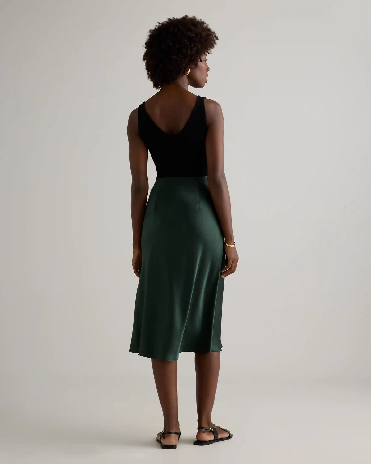 100% Washable Silk Skirt