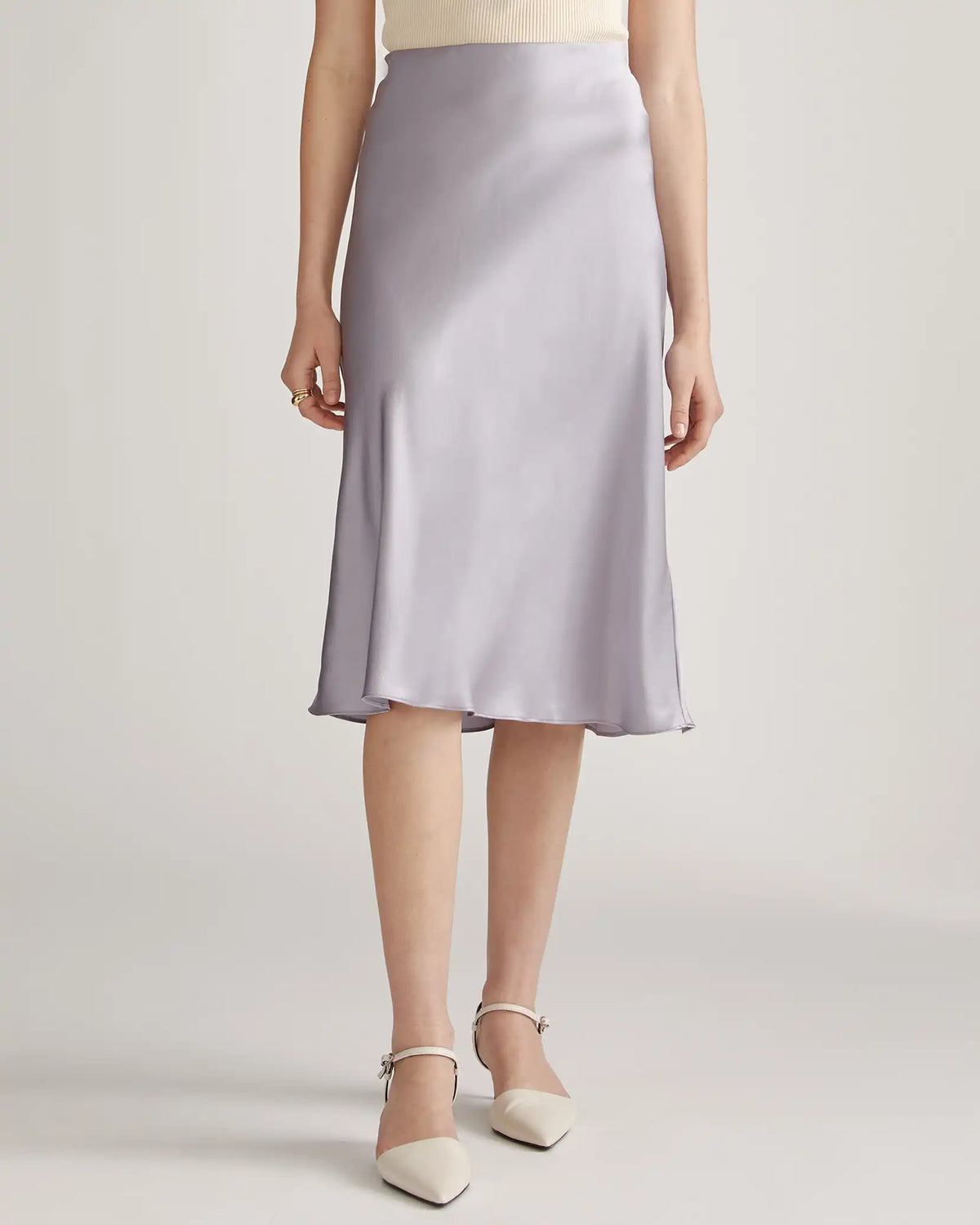 100% Washable Silk Skirt