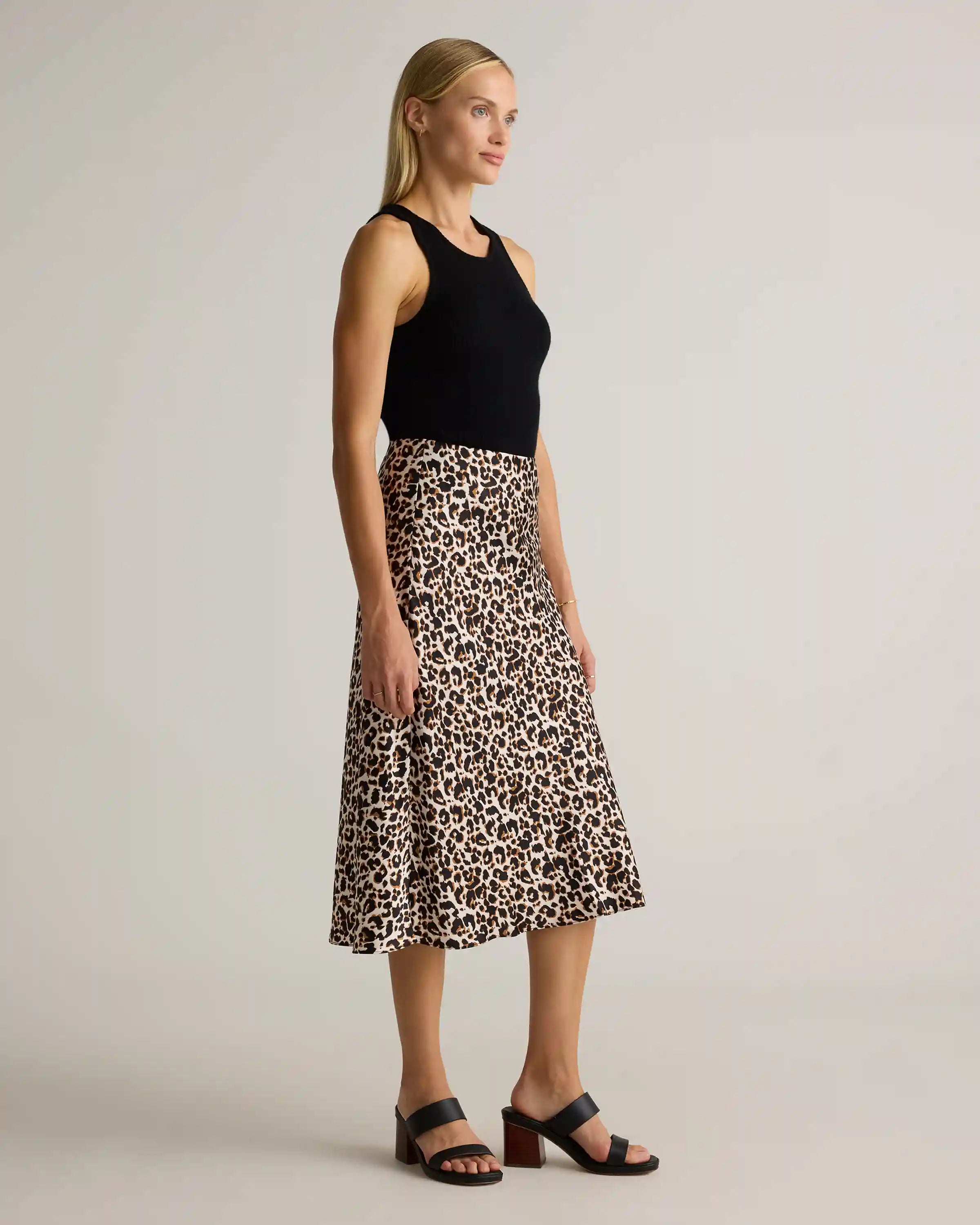 100% Washable Silk Skirt