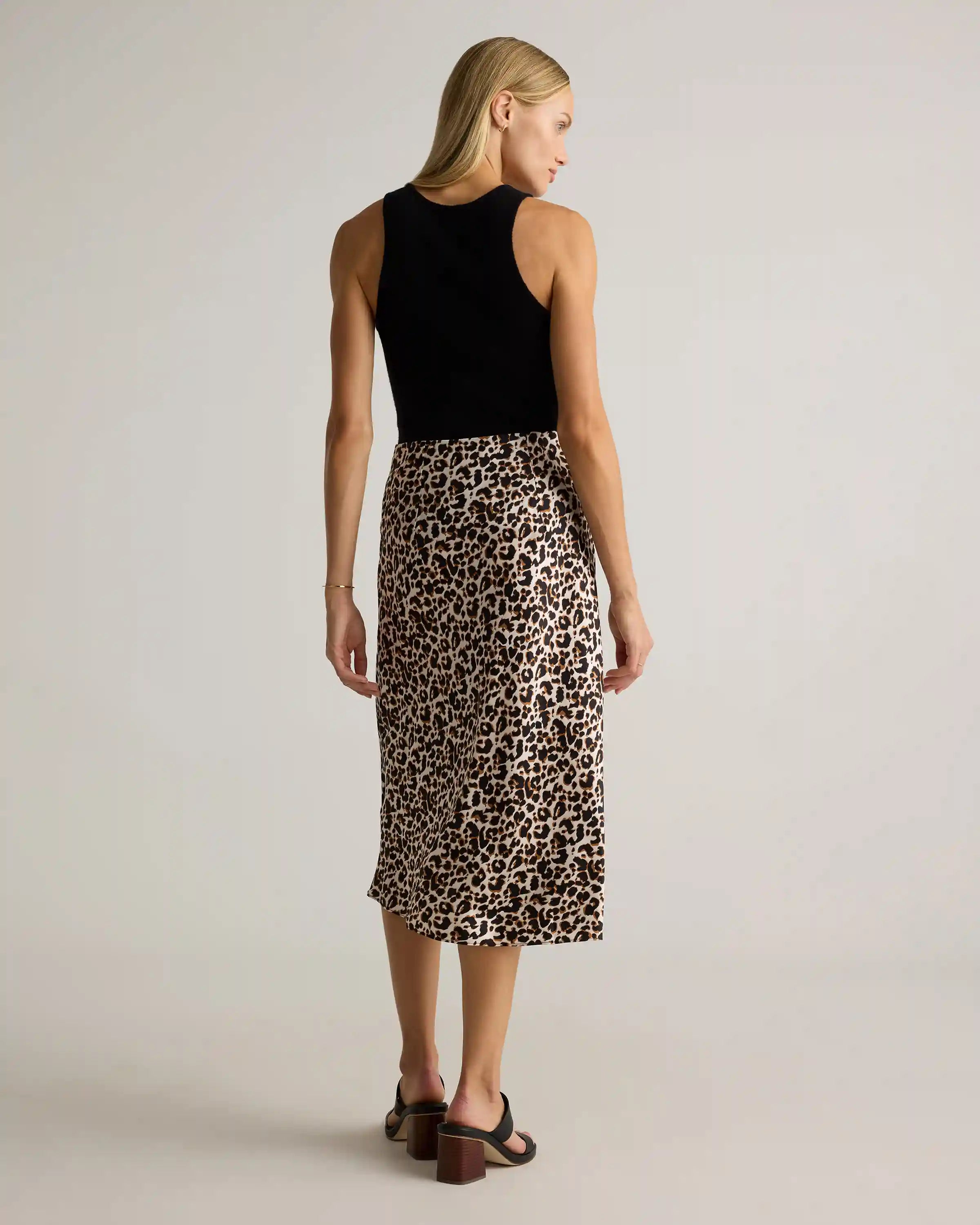 100% Washable Silk Skirt