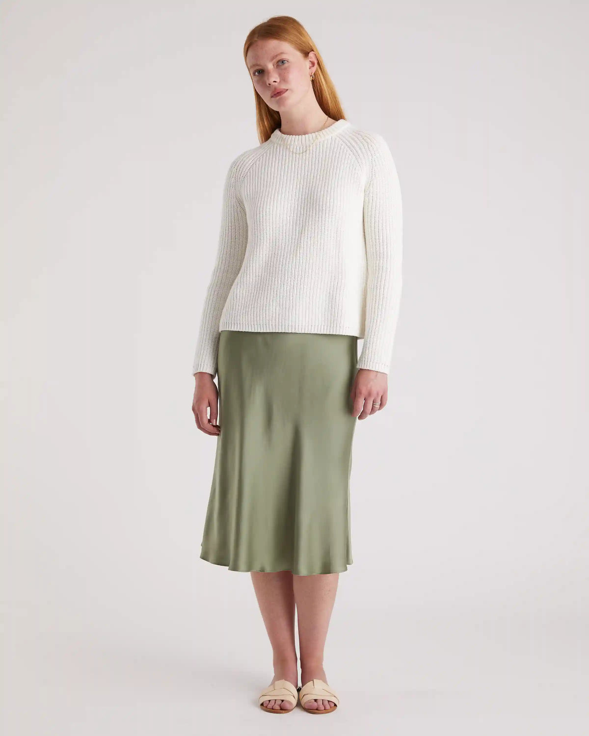 100% Washable Silk Skirt