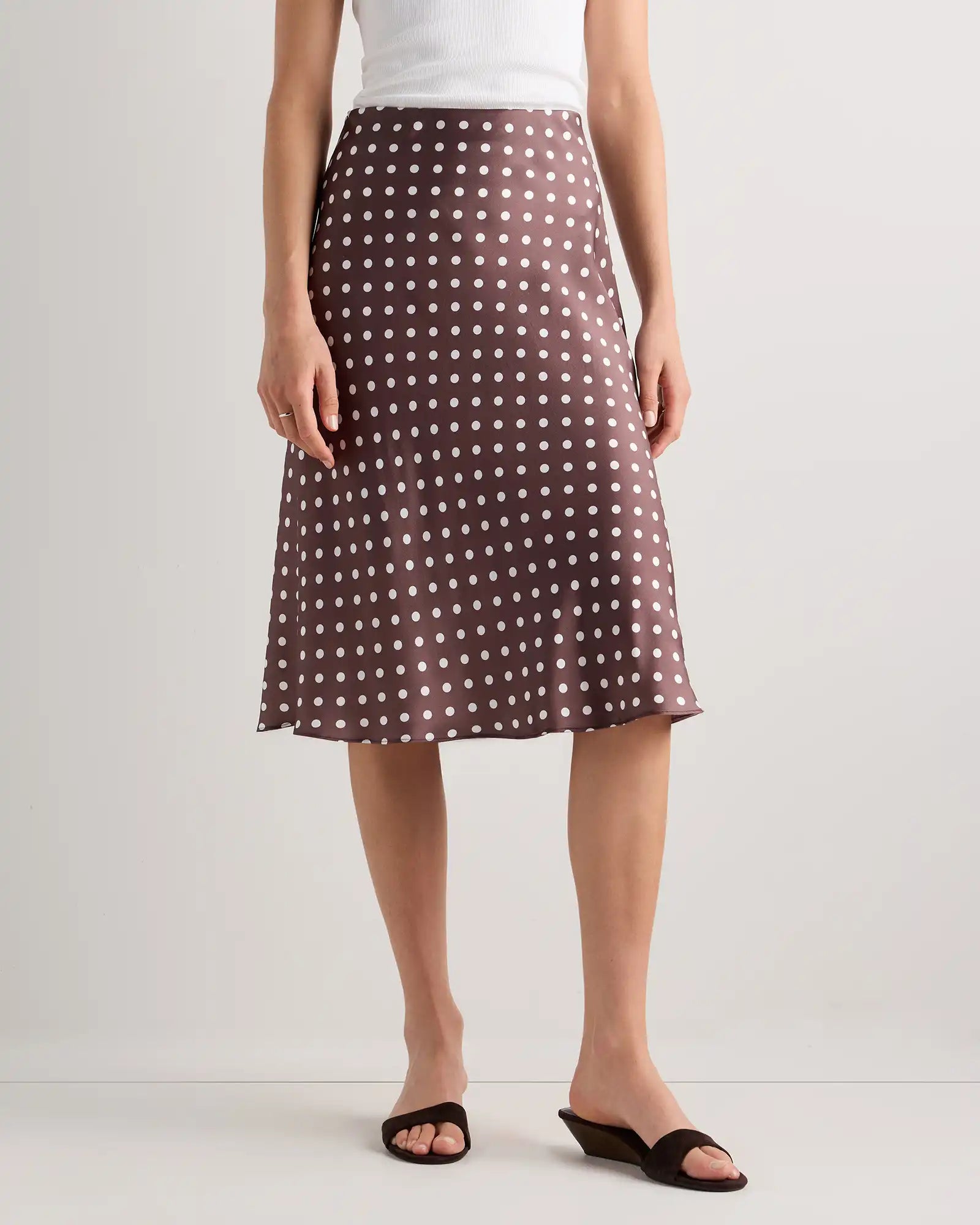 100% Washable Silk Skirt