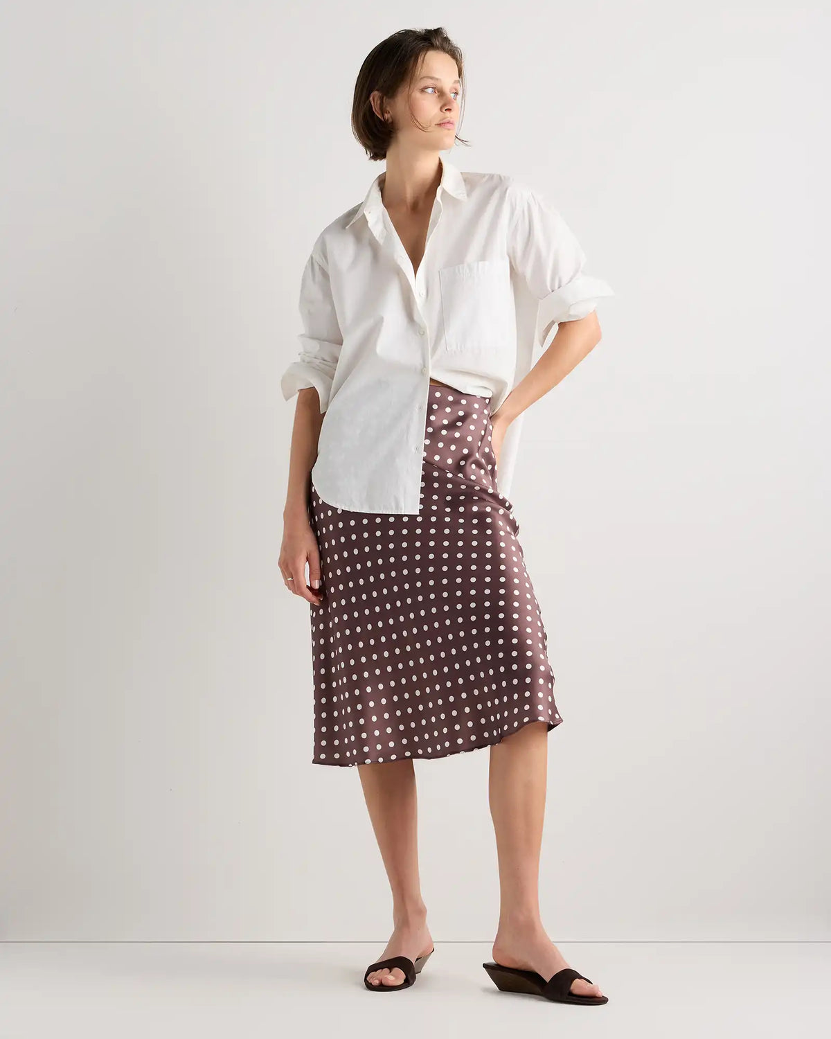 100% Washable Silk Skirt