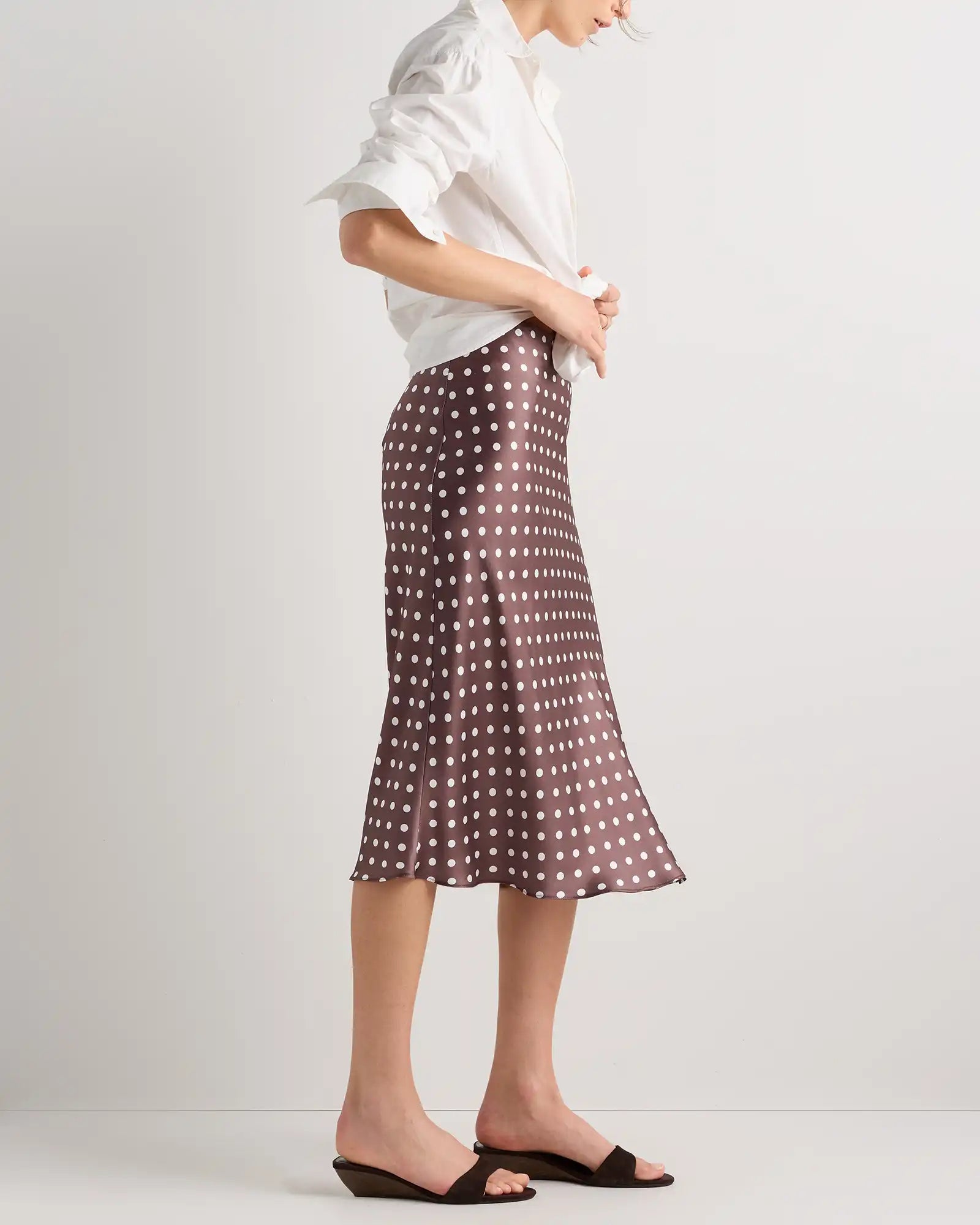 100% Washable Silk Skirt