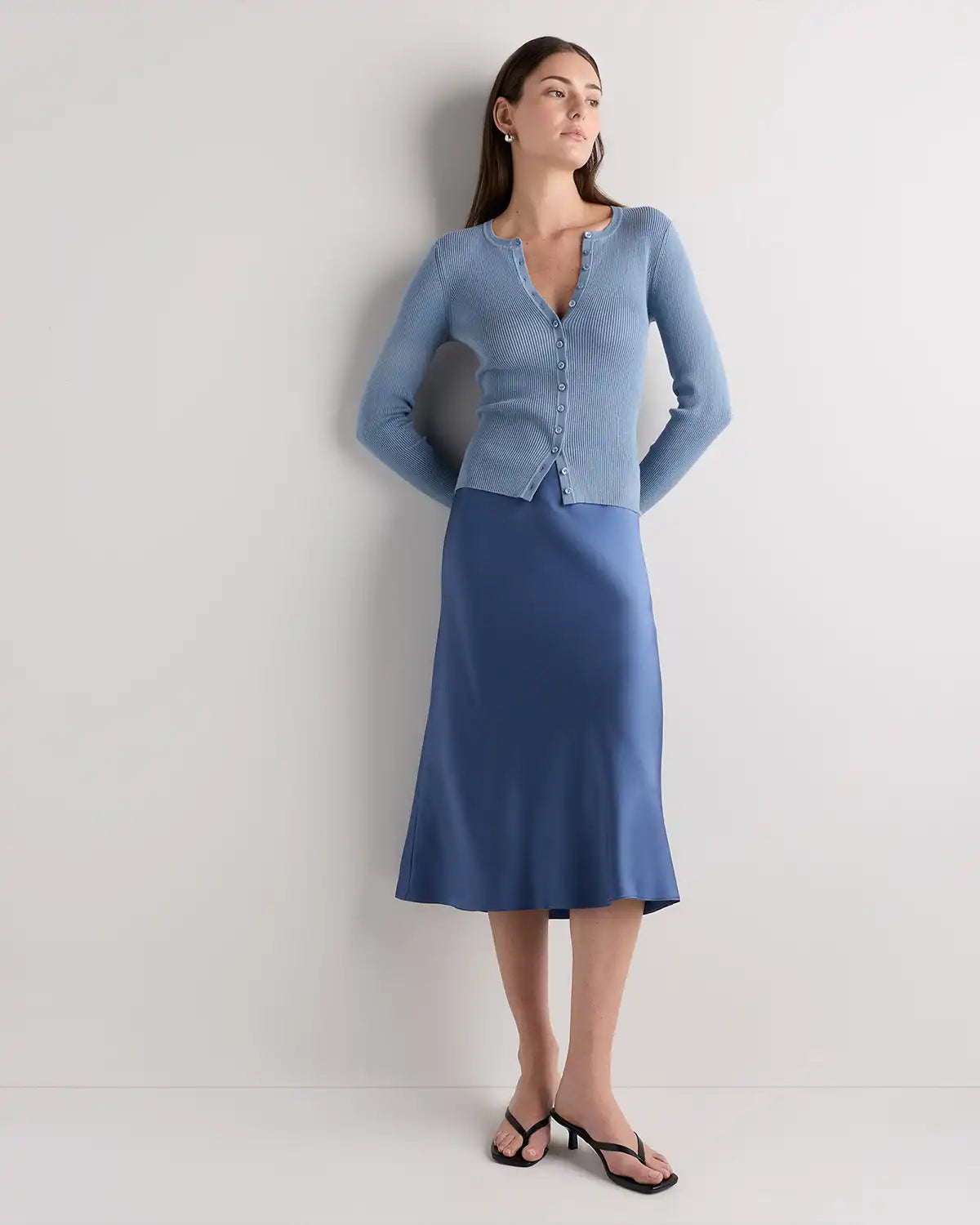 100% Washable Silk Skirt